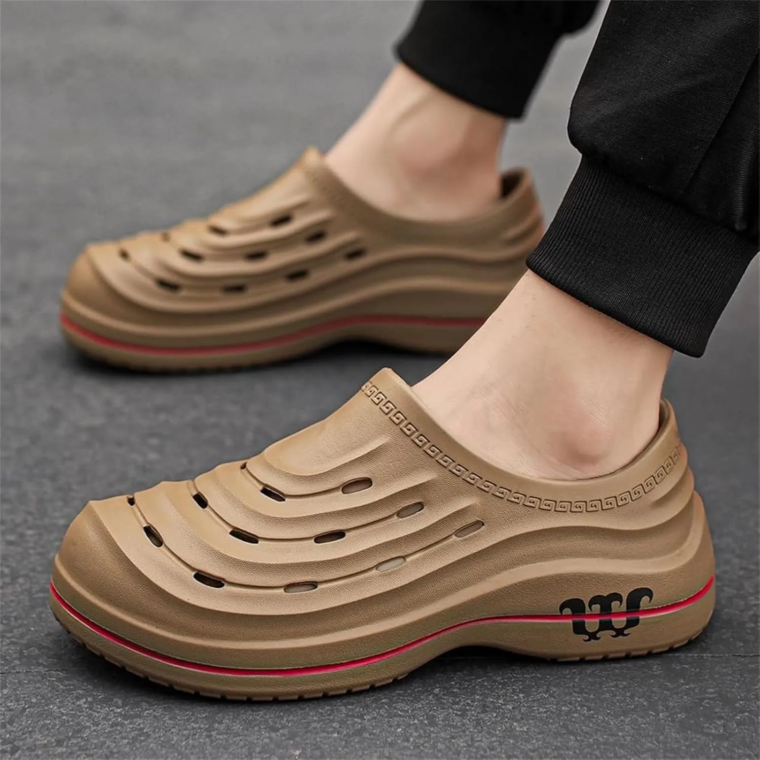 Armadillo Clogs for Nurses Chef Shoes Men Nonslip Work Shoes Women Kitchen Restaurant Slip Resistant Lightweight Waterproof for Food Service Nursing Shoe Casual Walking Footwear Oil Non-Slip Working
