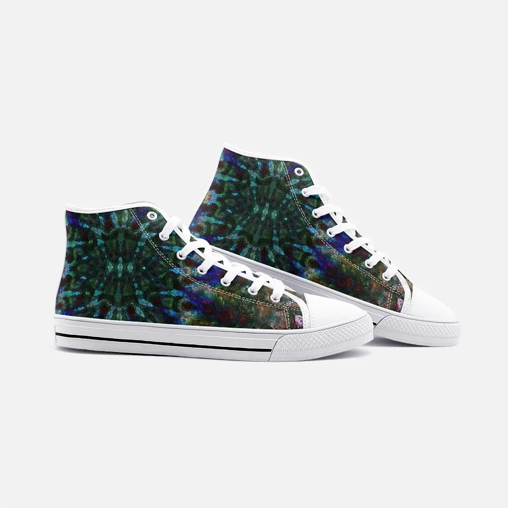 Azule Psychedelic Canvas High-Tops
