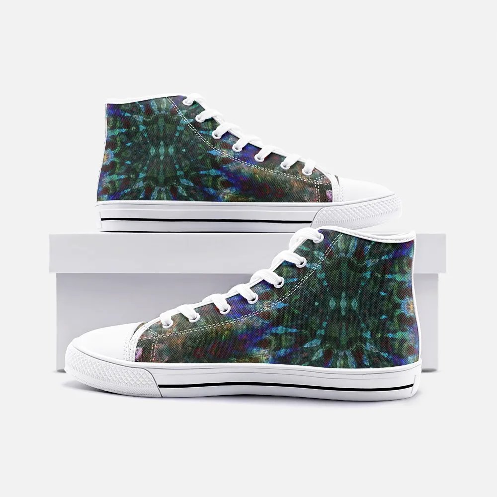 Azule Psychedelic Canvas High-Tops