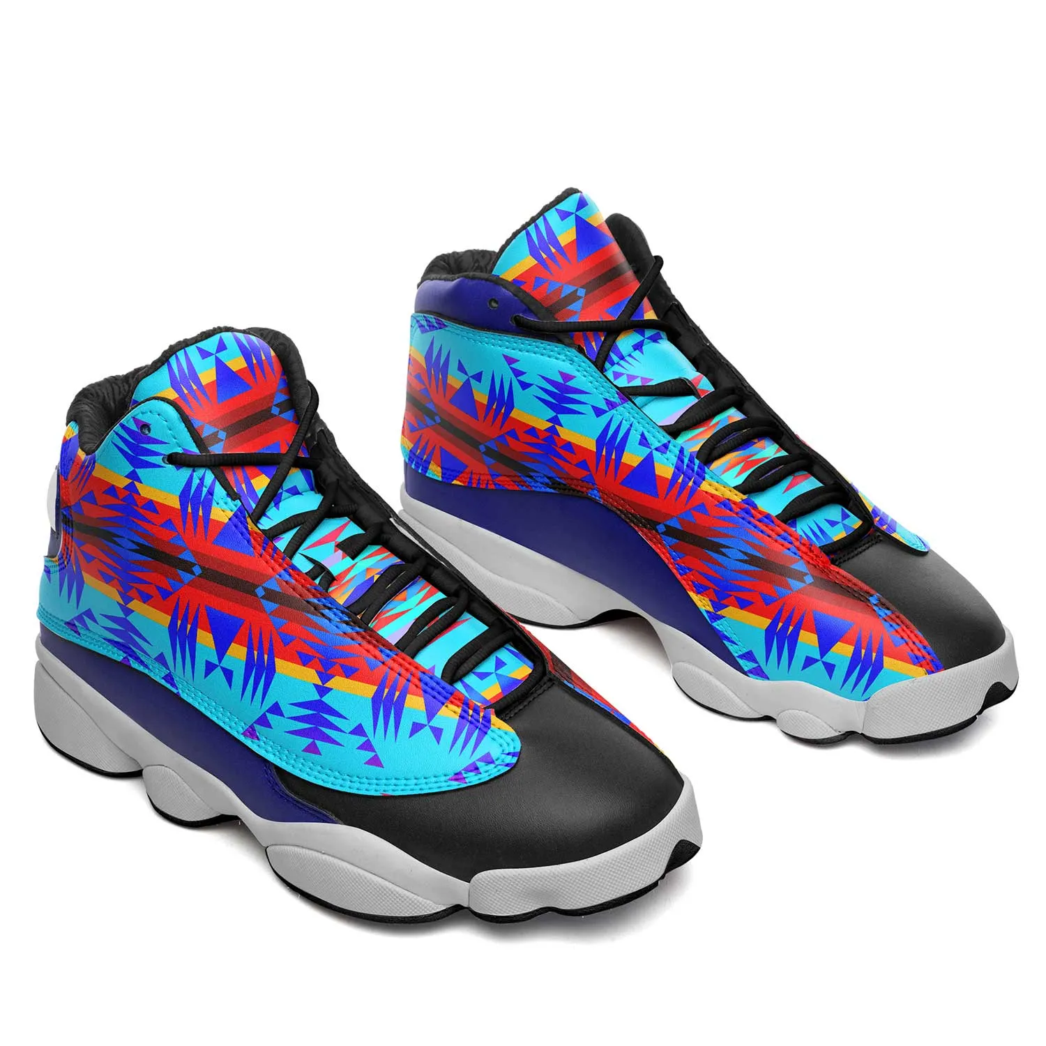 Between the Mountains Blue Isstsokini Athletic Shoes