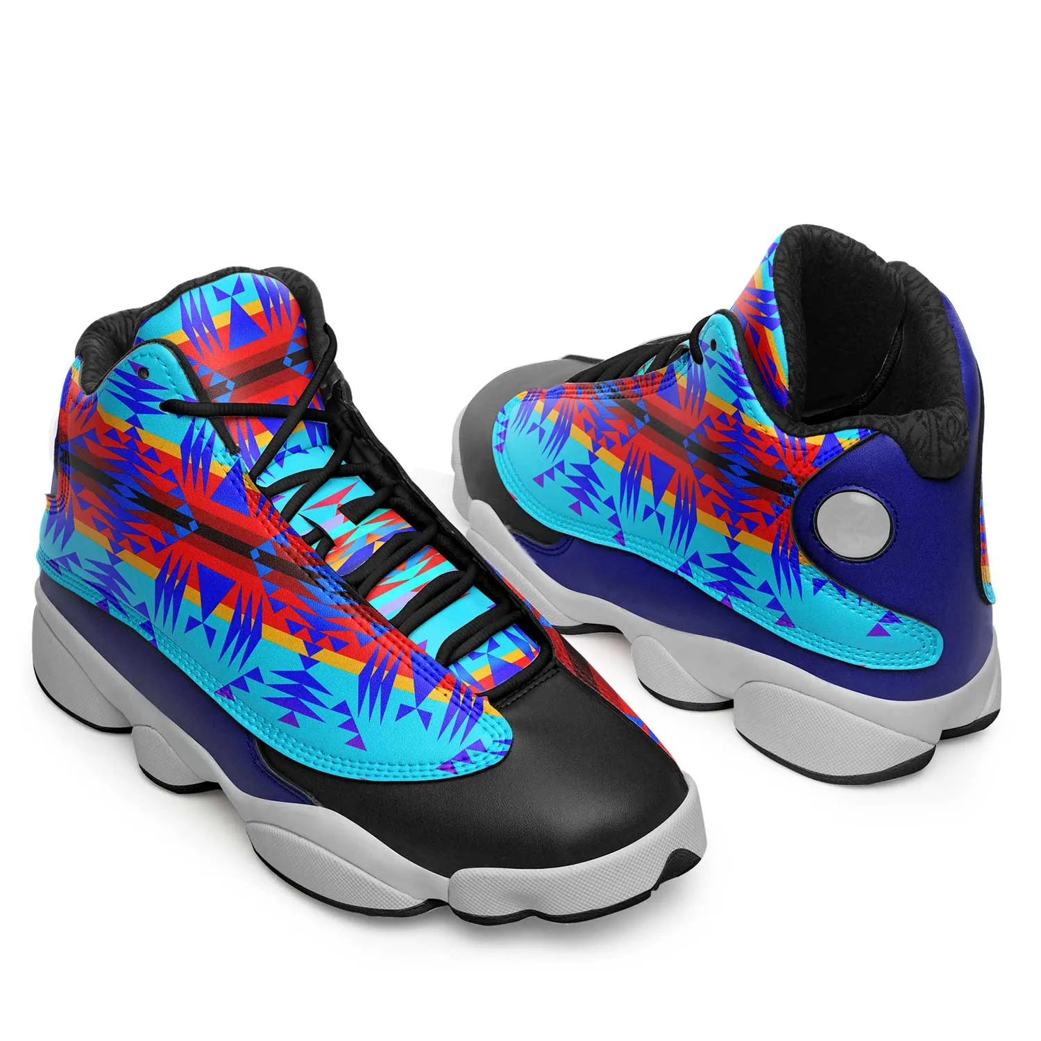 Between the Mountains Blue Isstsokini Athletic Shoes
