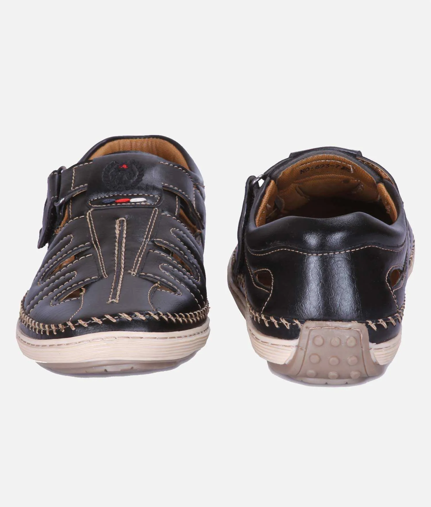 Big Boon Men's Roman Sandal Velcro Style Footwear
