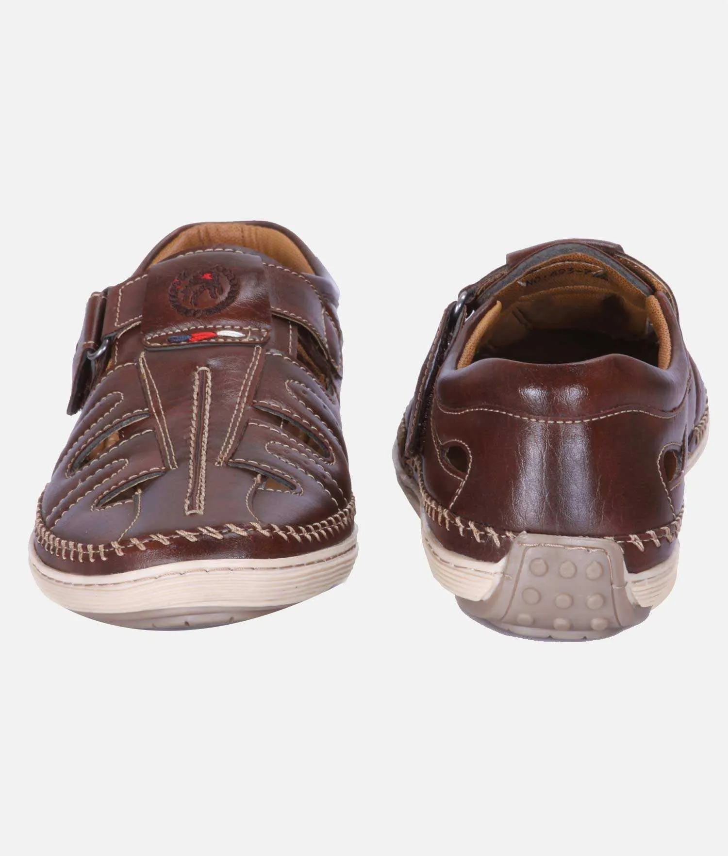 Big Boon Men's Roman Sandal Velcro Style Footwear