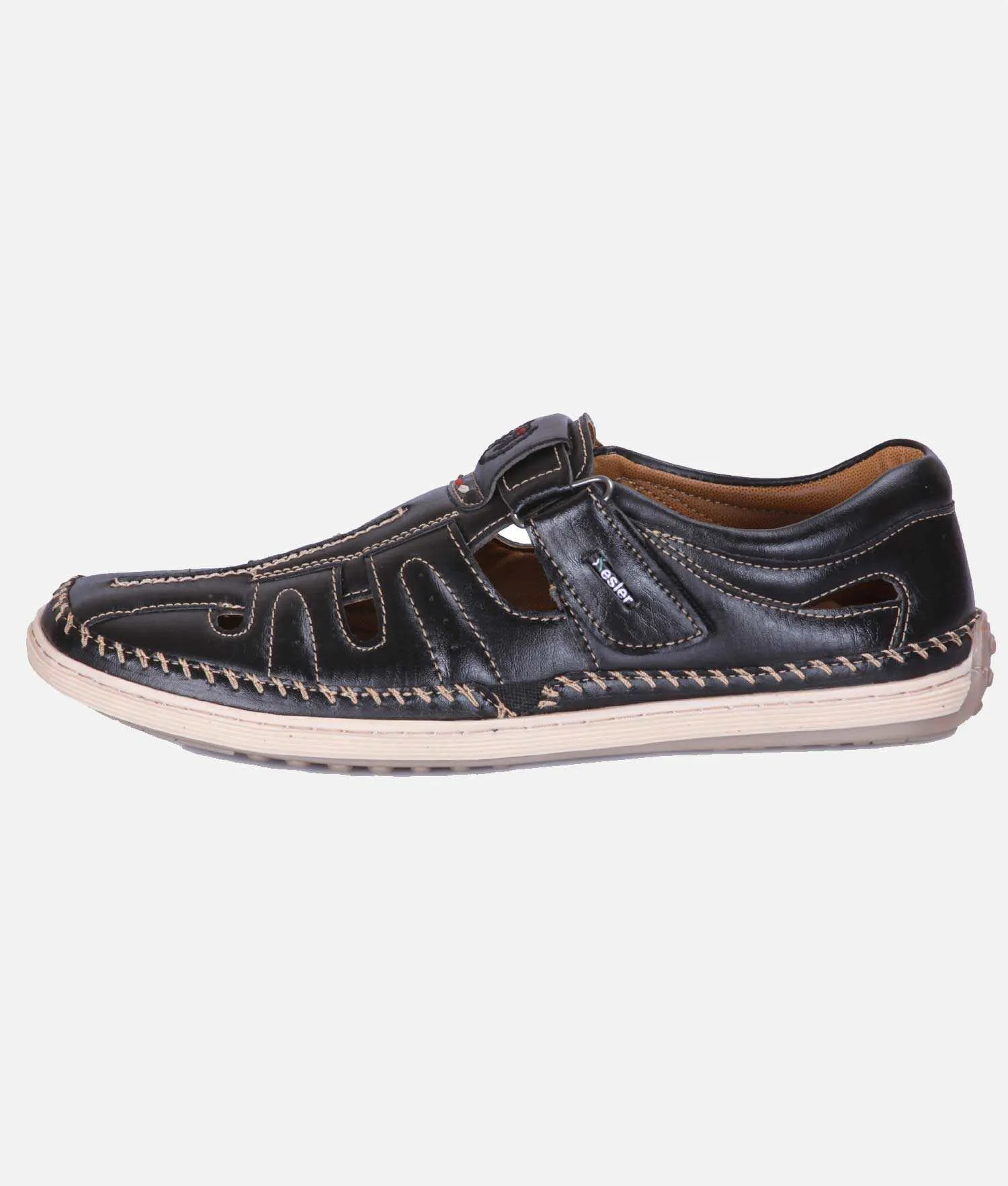 Big Boon Men's Roman Sandal Velcro Style Footwear