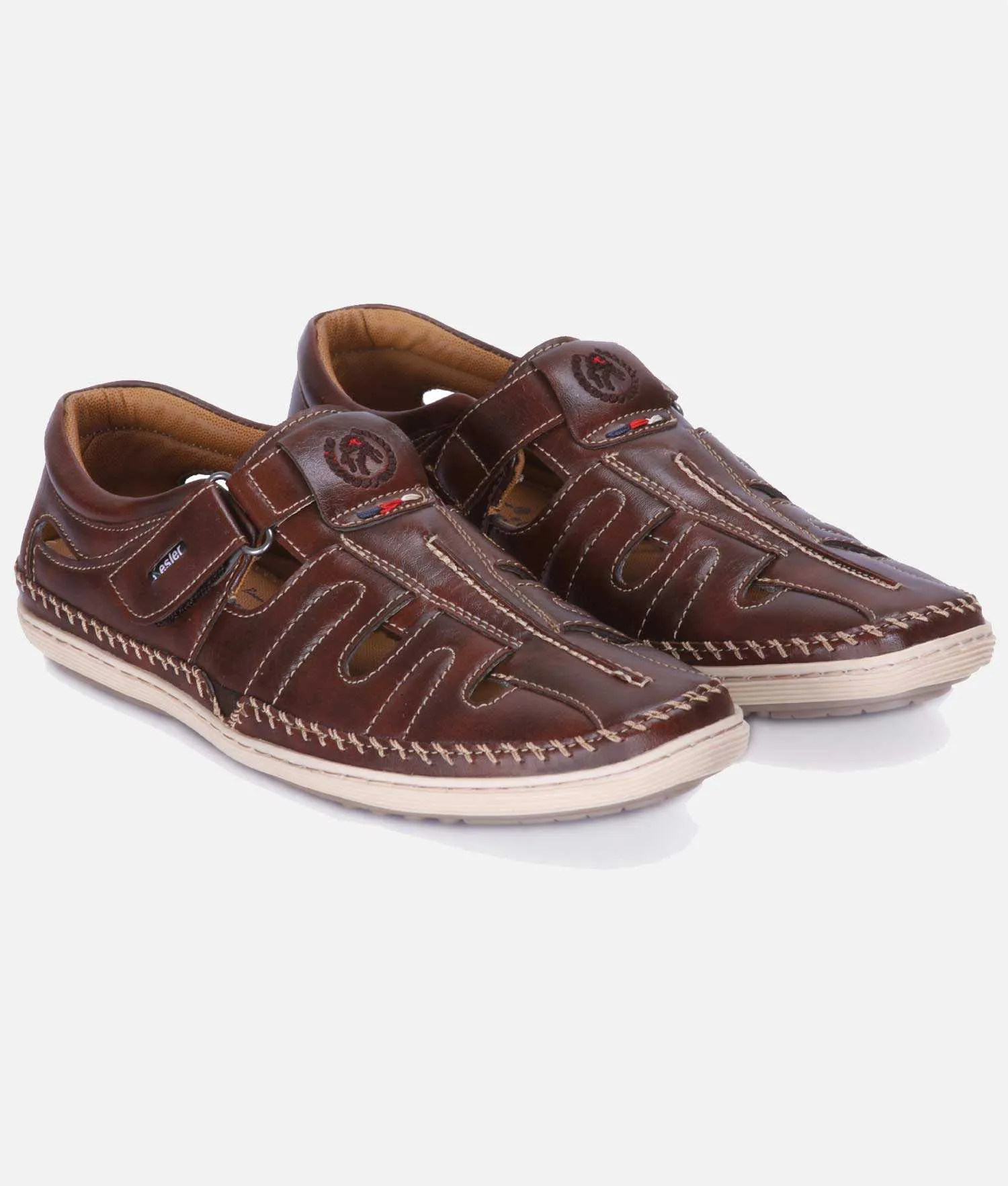 Big Boon Men's Roman Sandal Velcro Style Footwear