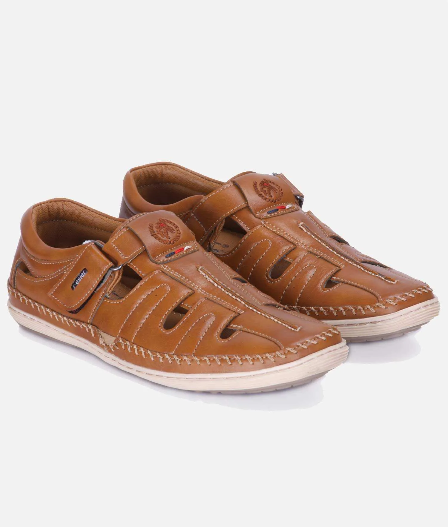 Big Boon Men's Roman Sandal Velcro Style Footwear
