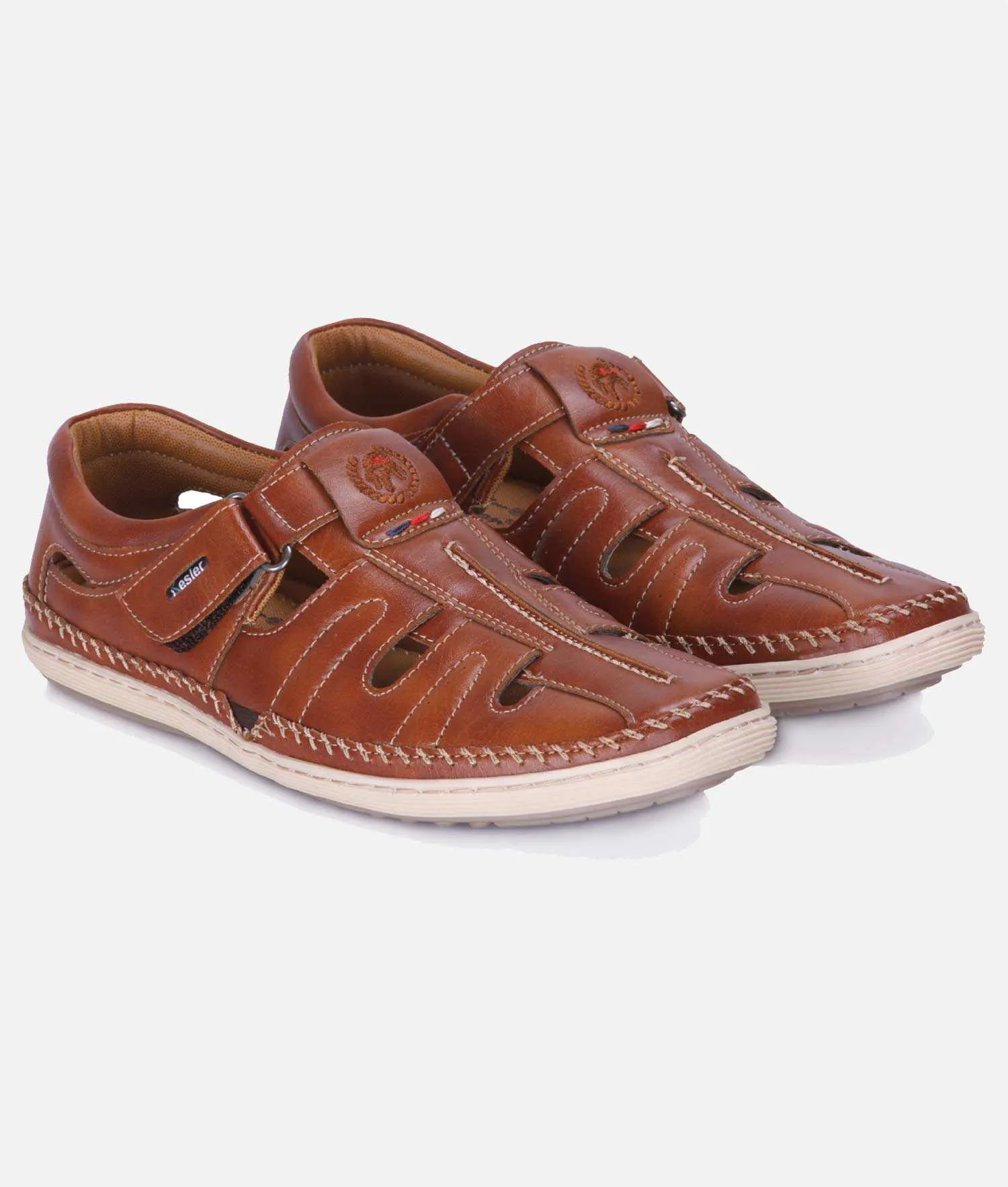 Big Boon Men's Roman Sandal Velcro Style Footwear