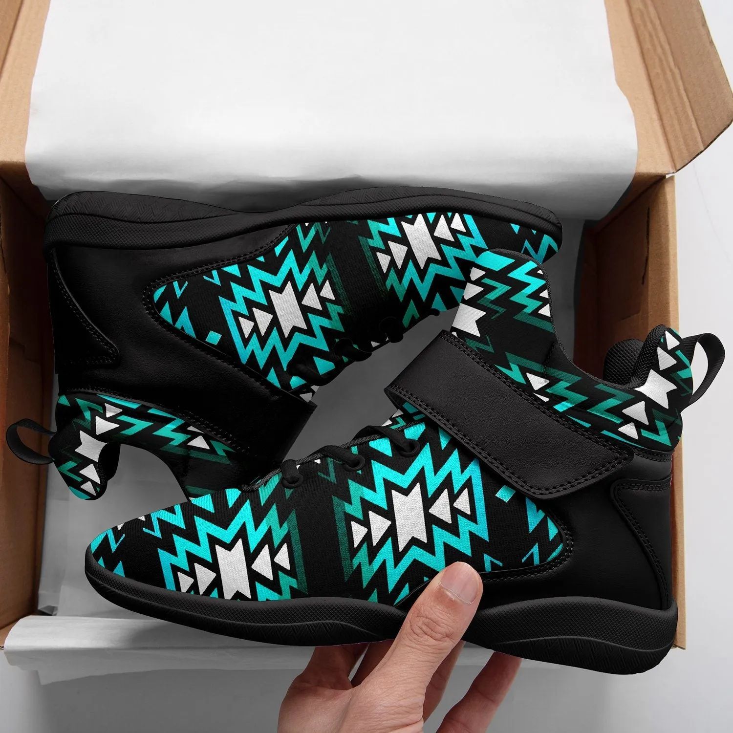 Black Fire Firefly Ipottaa Basketball / Sport High Top Shoes