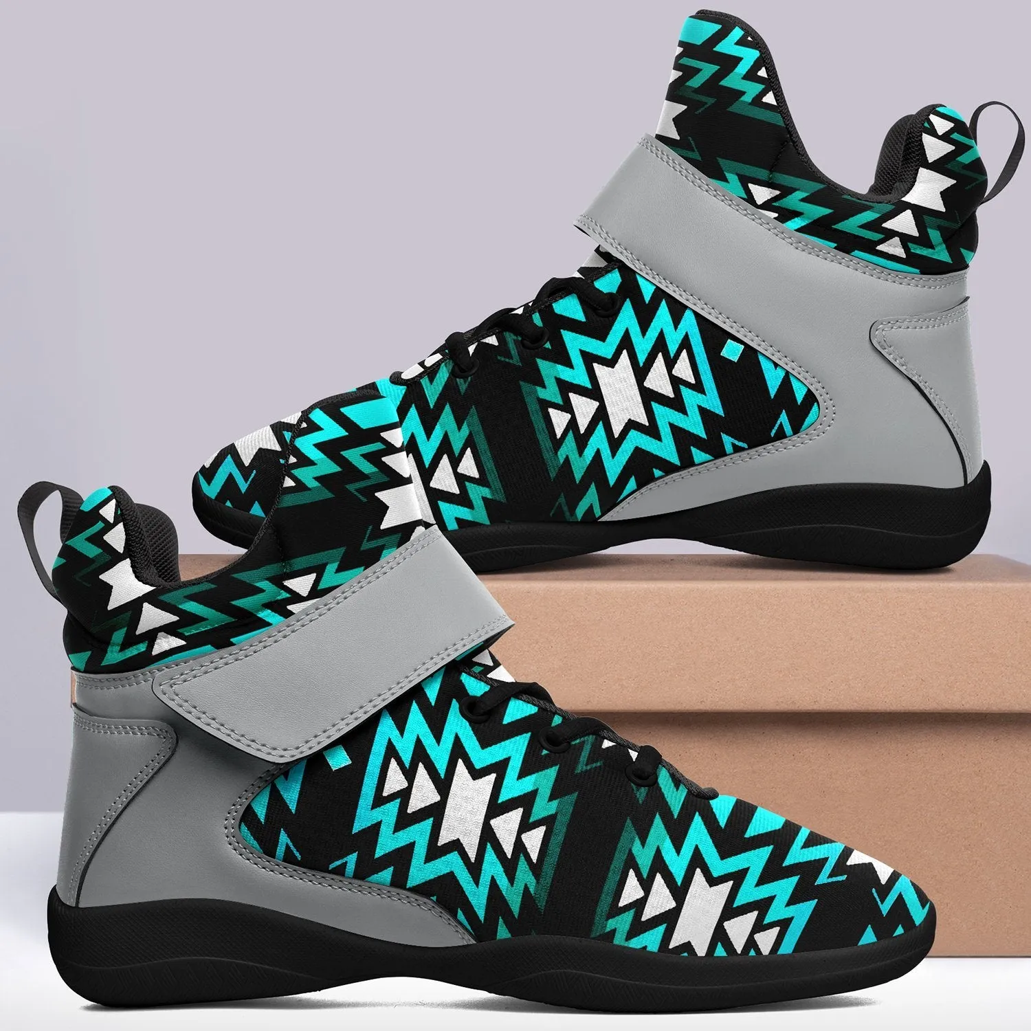 Black Fire Firefly Ipottaa Basketball / Sport High Top Shoes