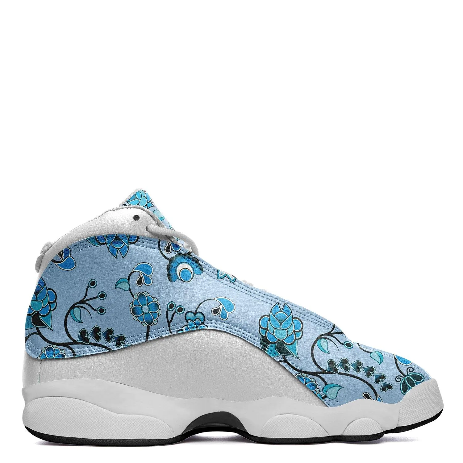 Blue Floral Amour Isstsokini Athletic Shoes