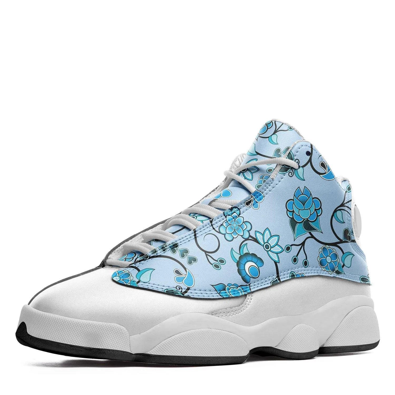 Blue Floral Amour Isstsokini Athletic Shoes