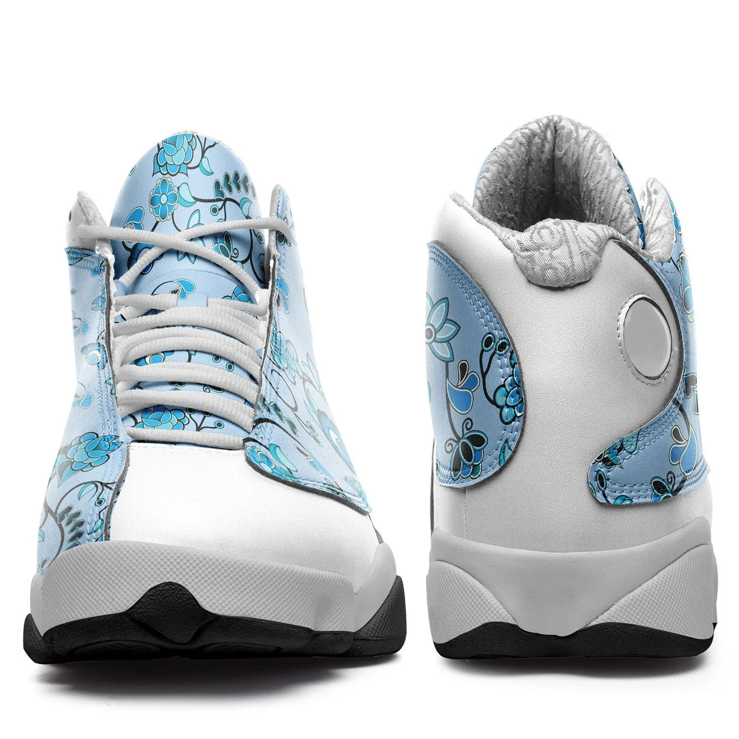 Blue Floral Amour Isstsokini Athletic Shoes