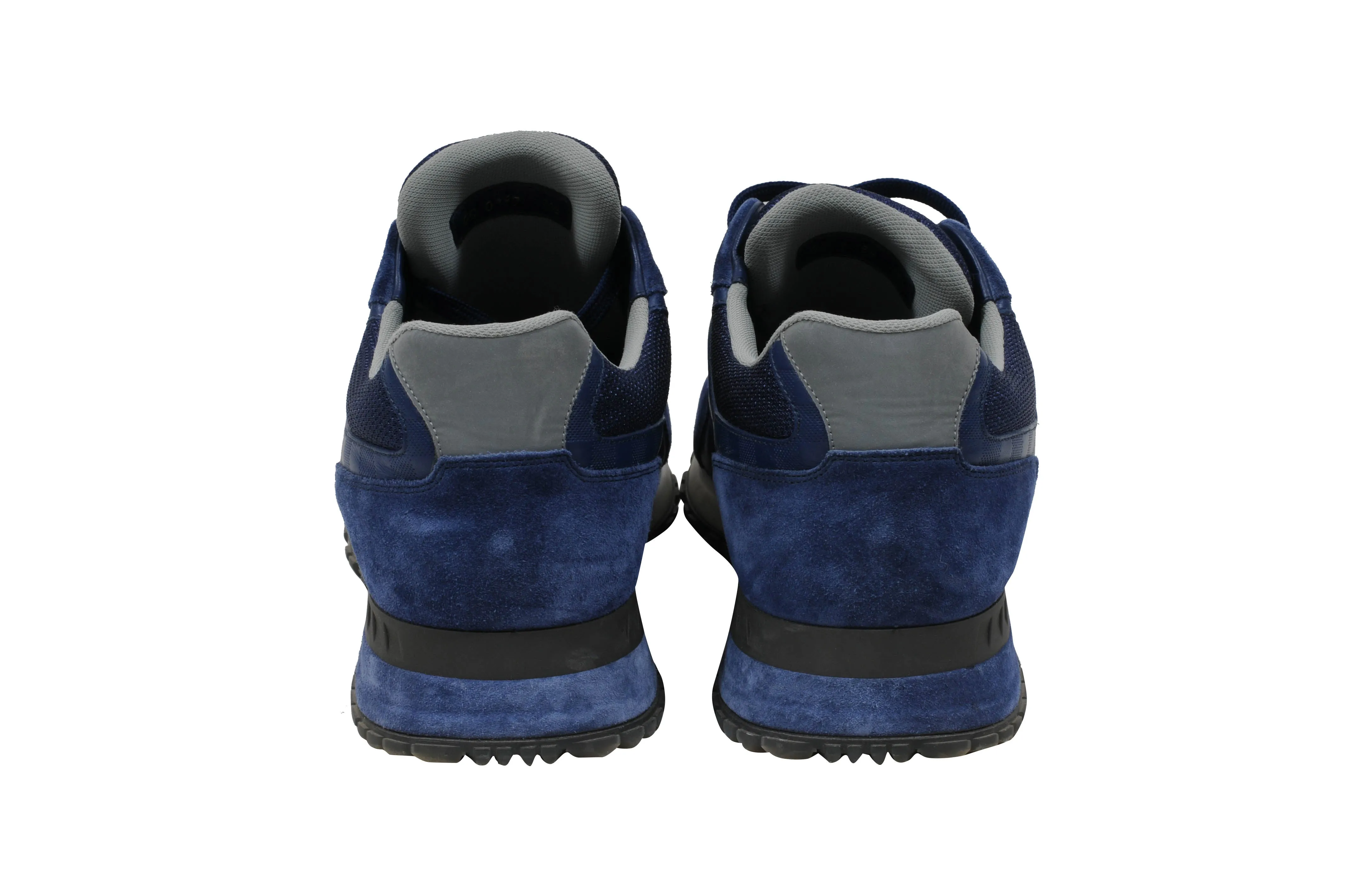 Blue Run Away Low Top Sneakers