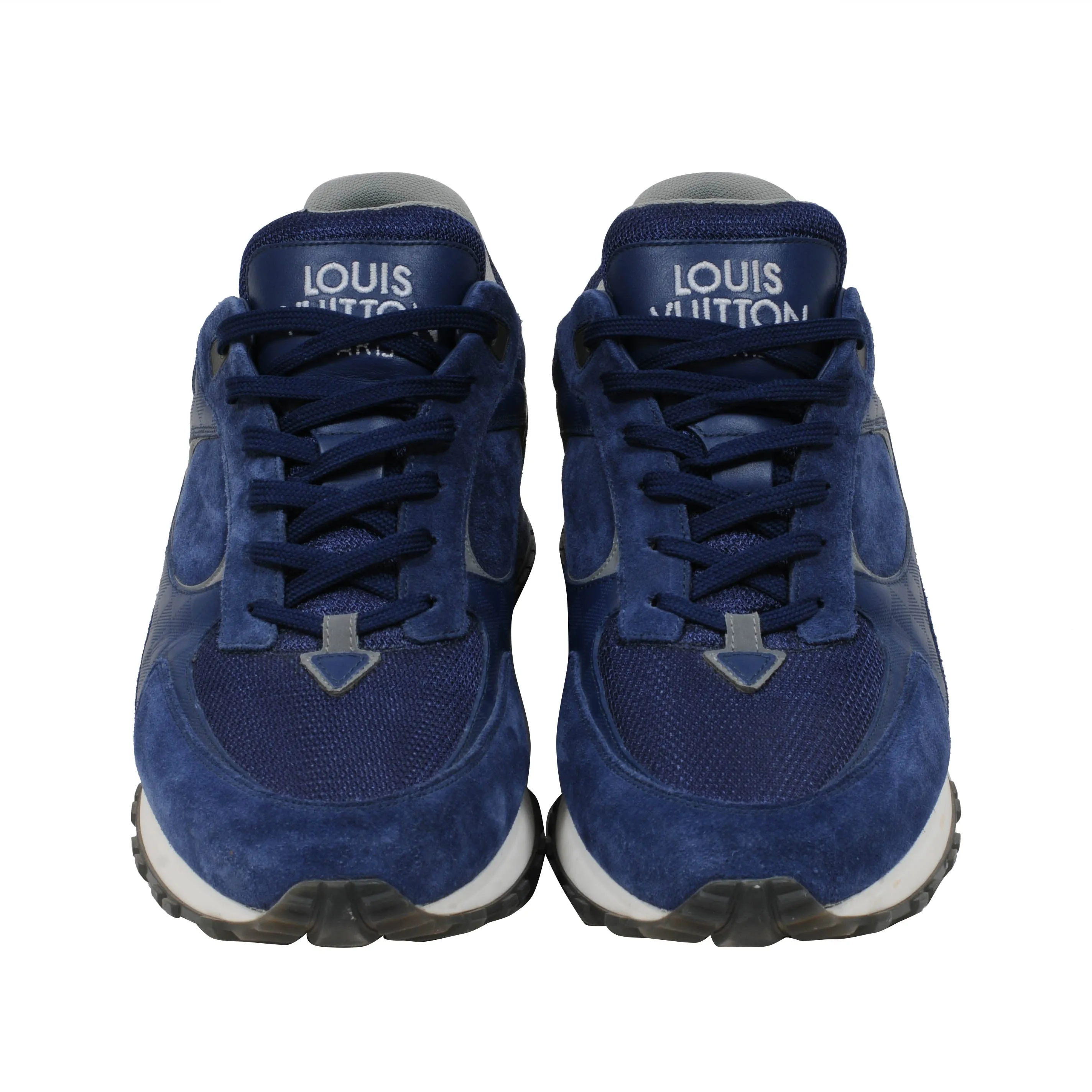 Blue Run Away Low Top Sneakers