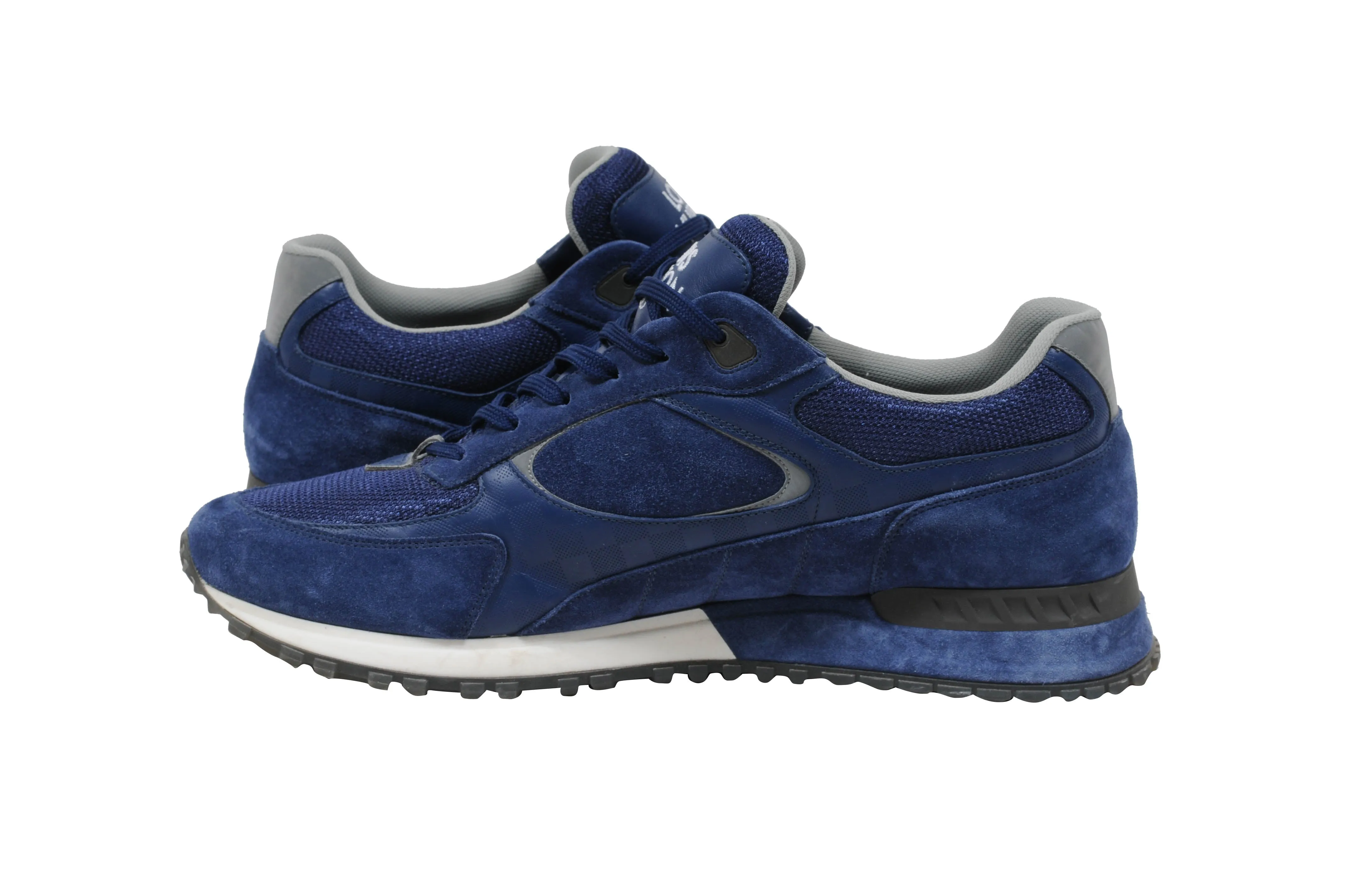 Blue Run Away Low Top Sneakers