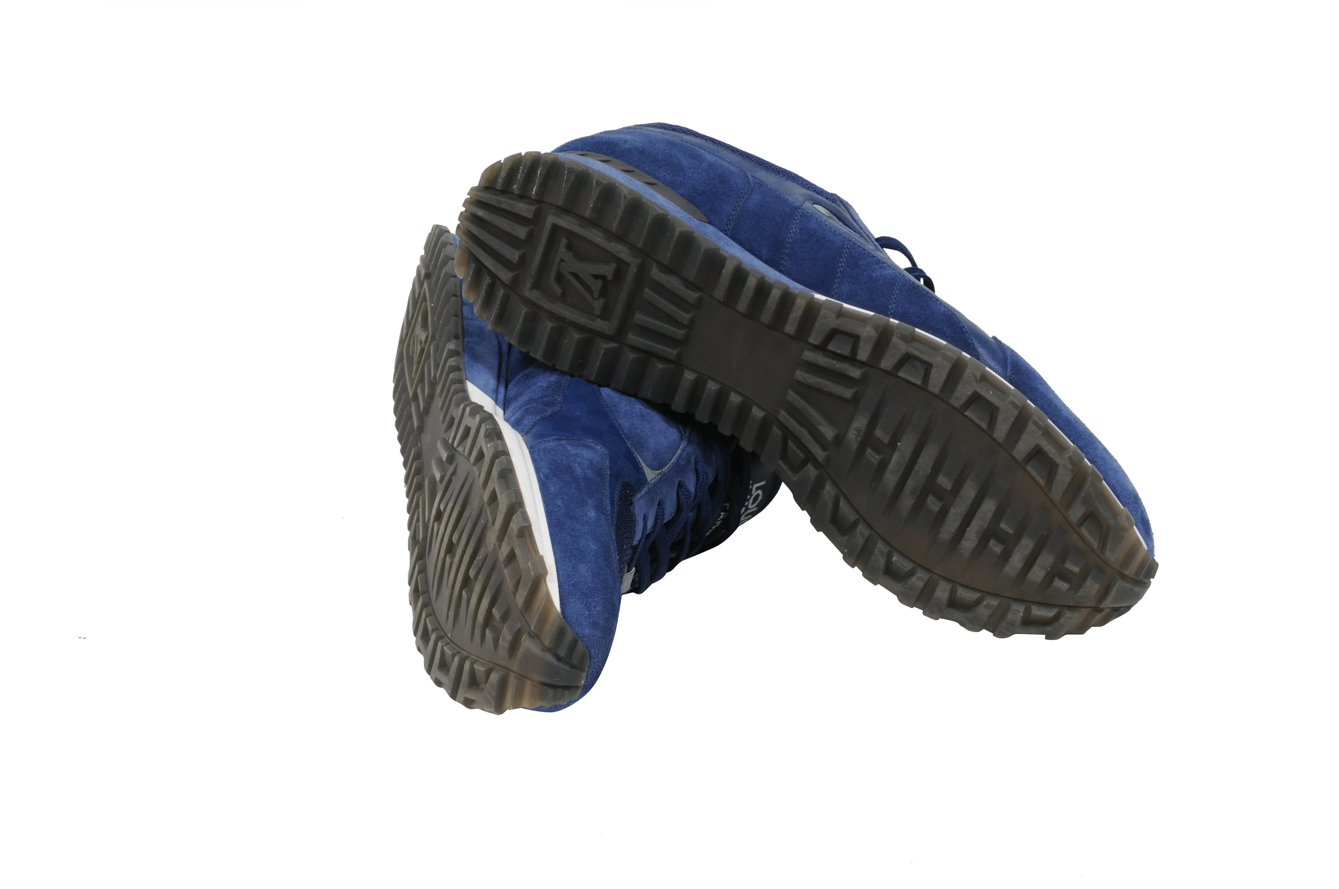 Blue Run Away Low Top Sneakers