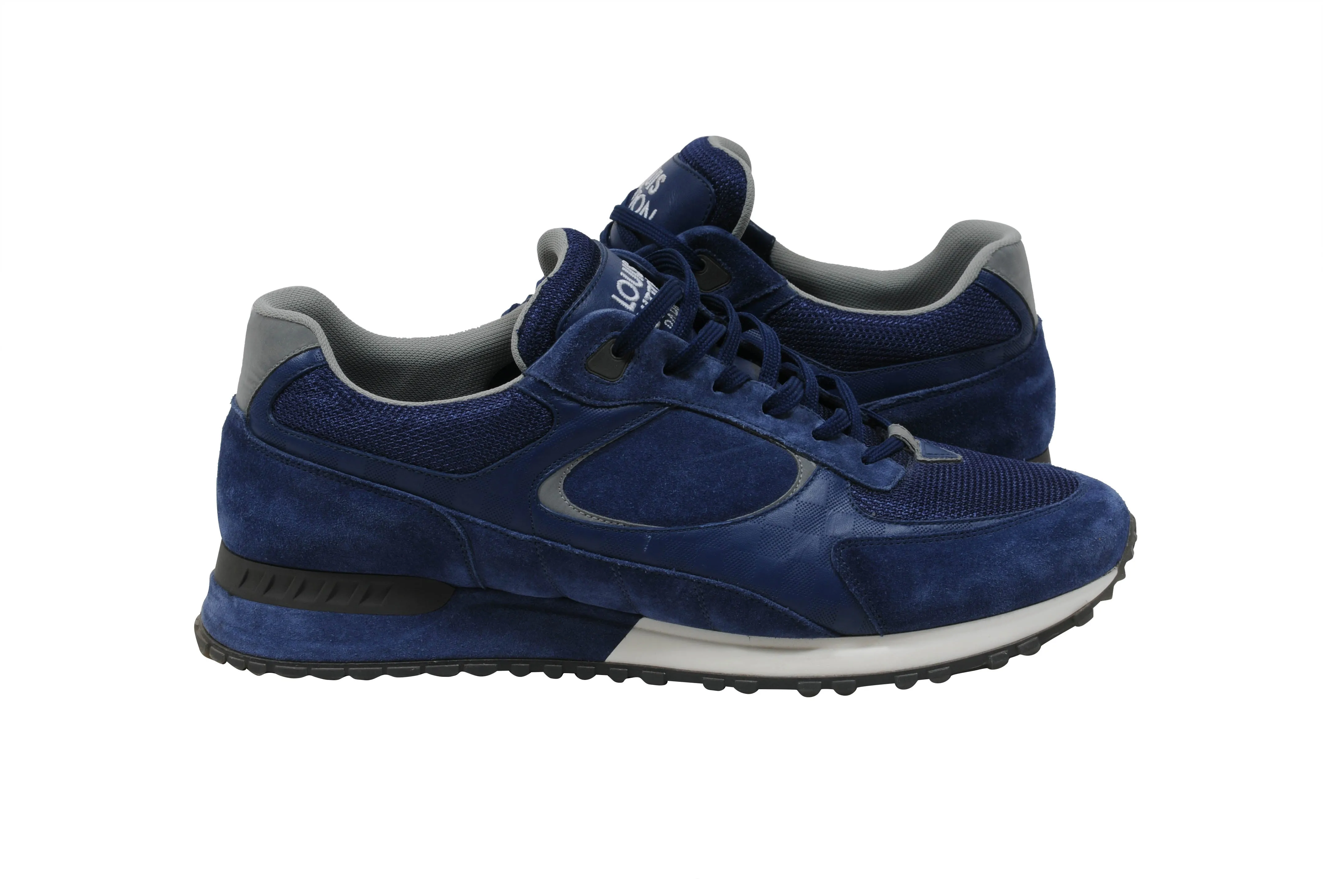 Blue Run Away Low Top Sneakers