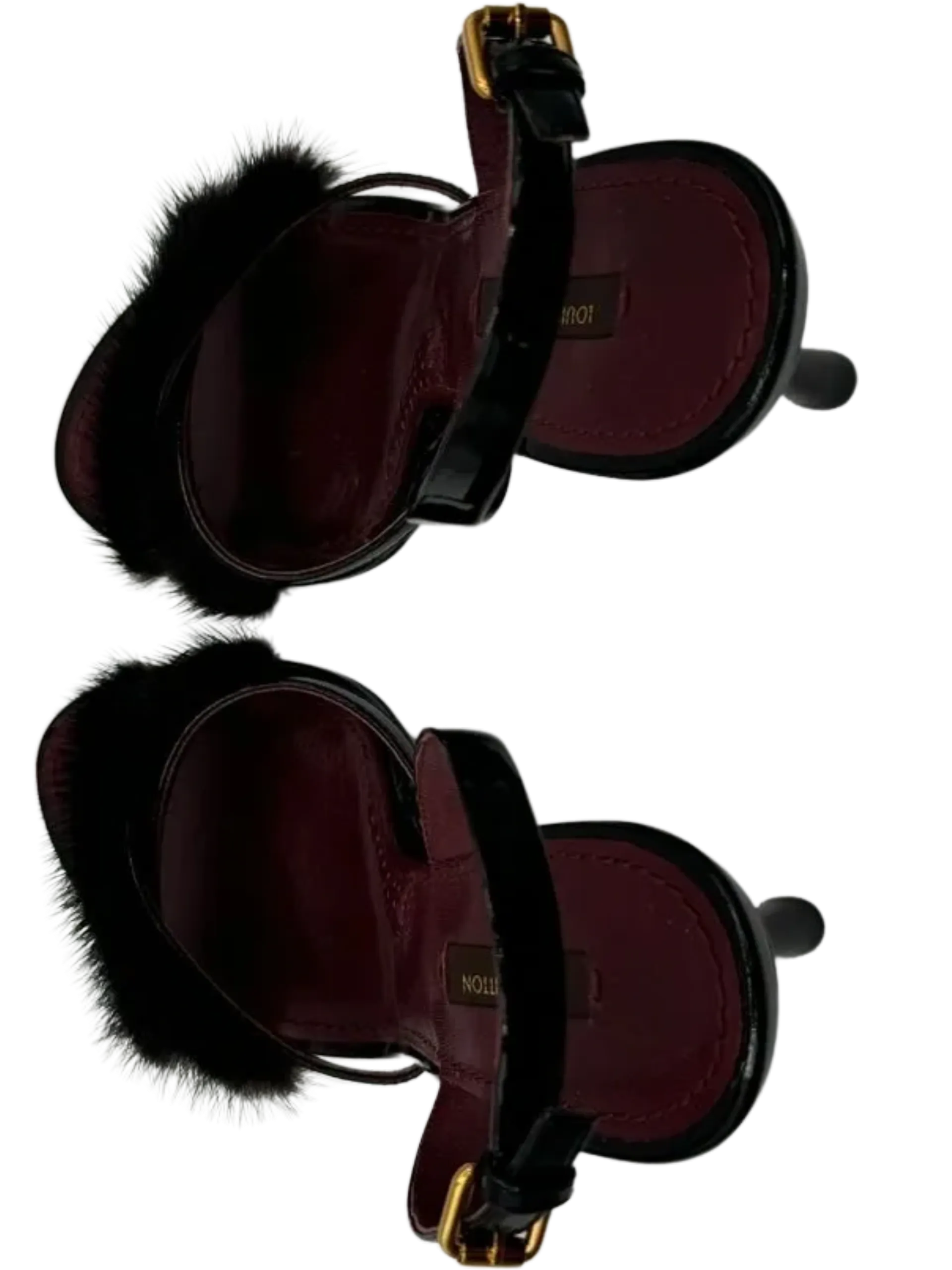 *Brand New* Louis Vuitton Mink Fur Sandals