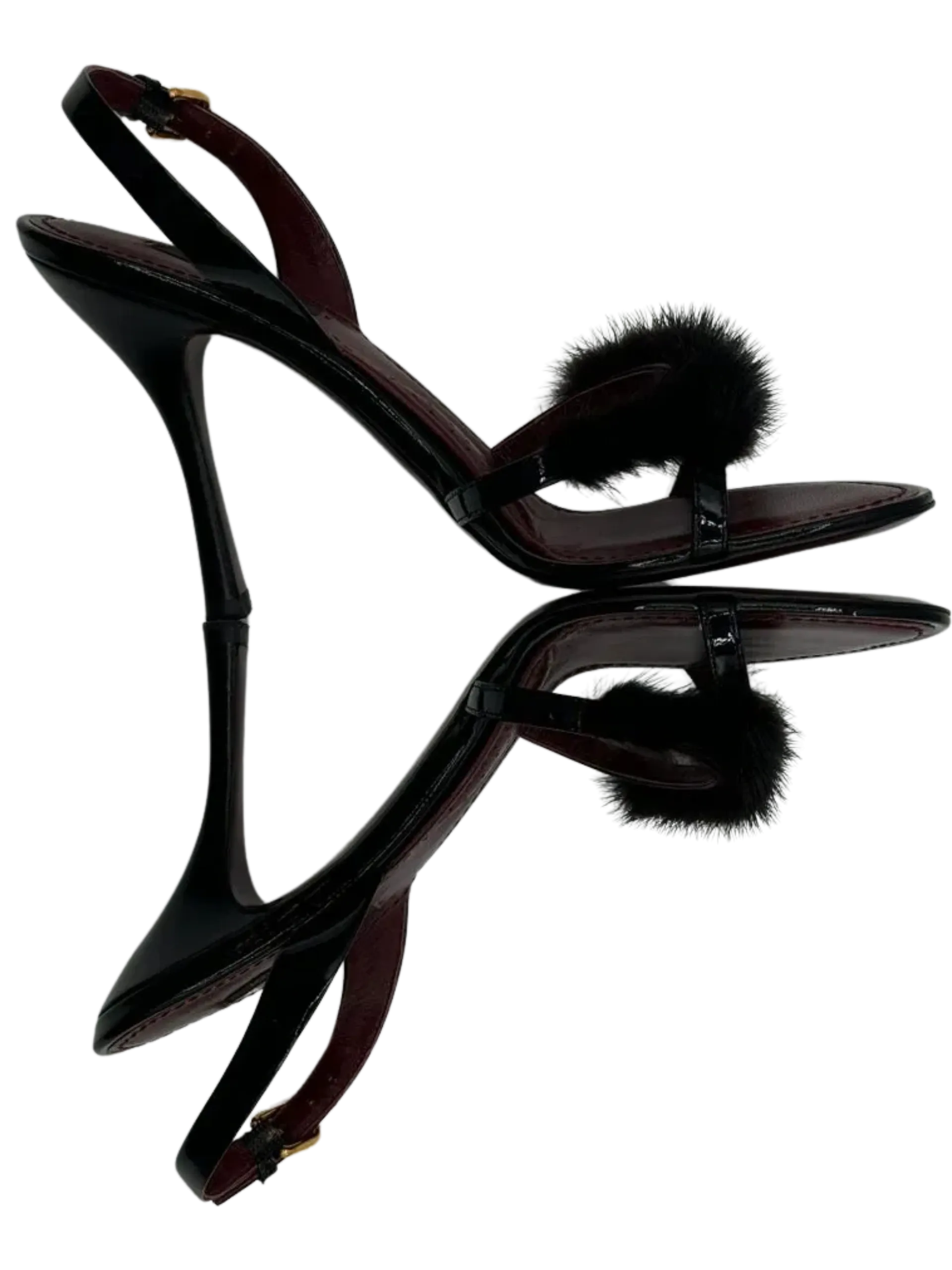 *Brand New* Louis Vuitton Mink Fur Sandals
