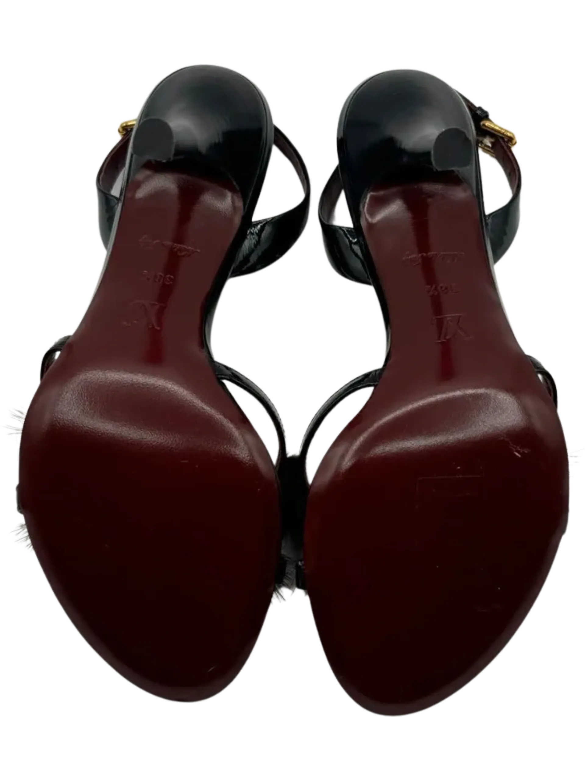 *Brand New* Louis Vuitton Mink Fur Sandals