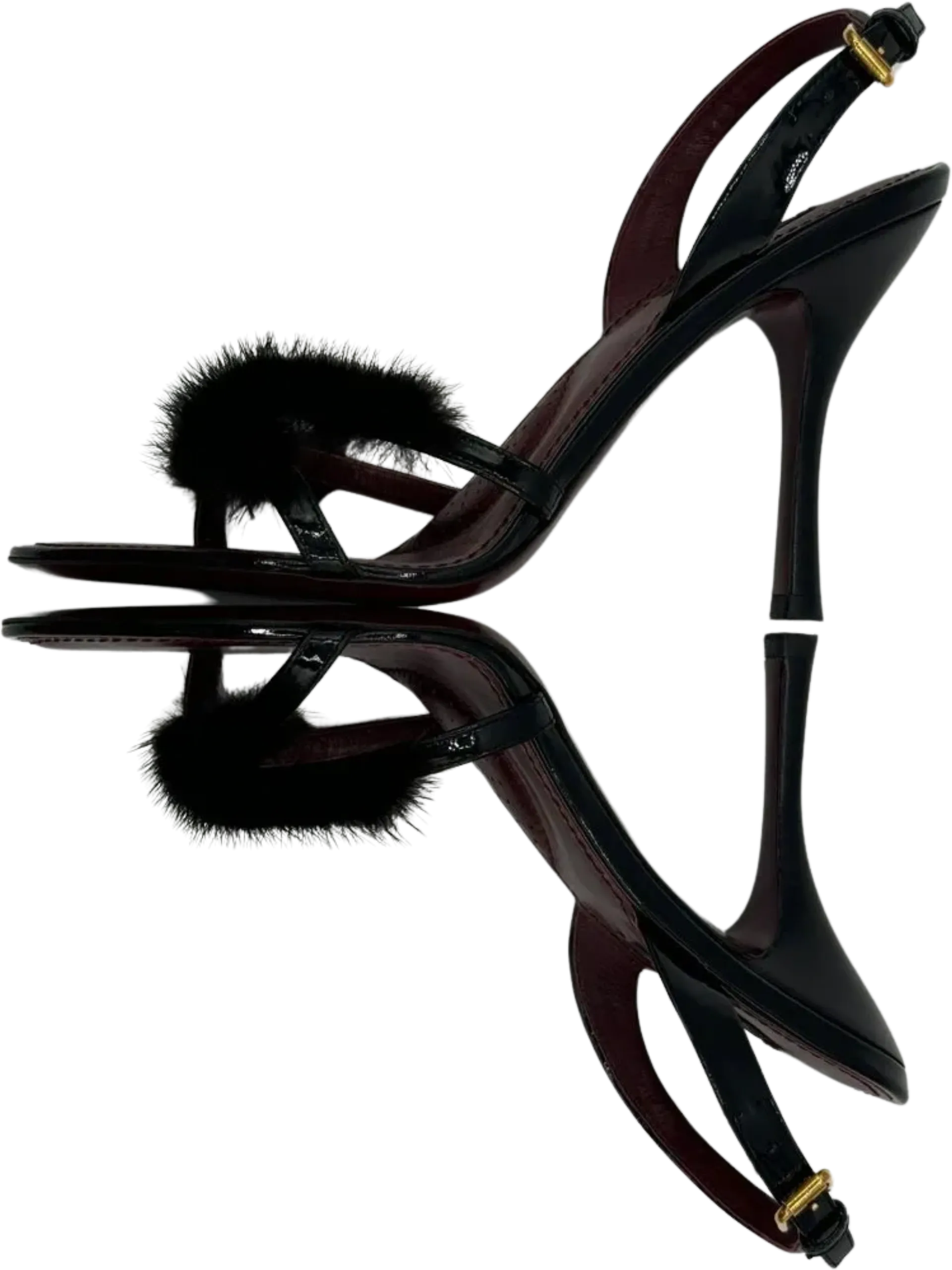 *Brand New* Louis Vuitton Mink Fur Sandals