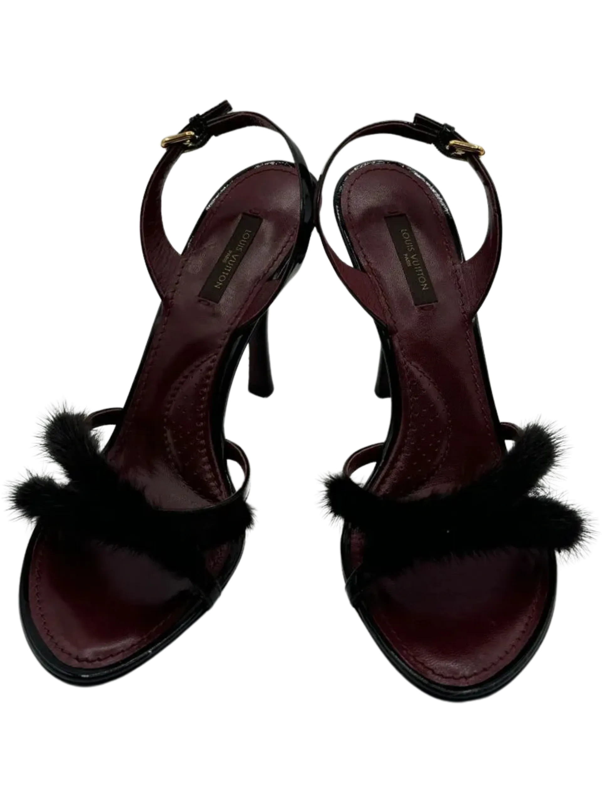 *Brand New* Louis Vuitton Mink Fur Sandals