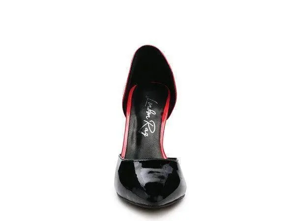 Candy Cane Slip-On Stiletto Heels