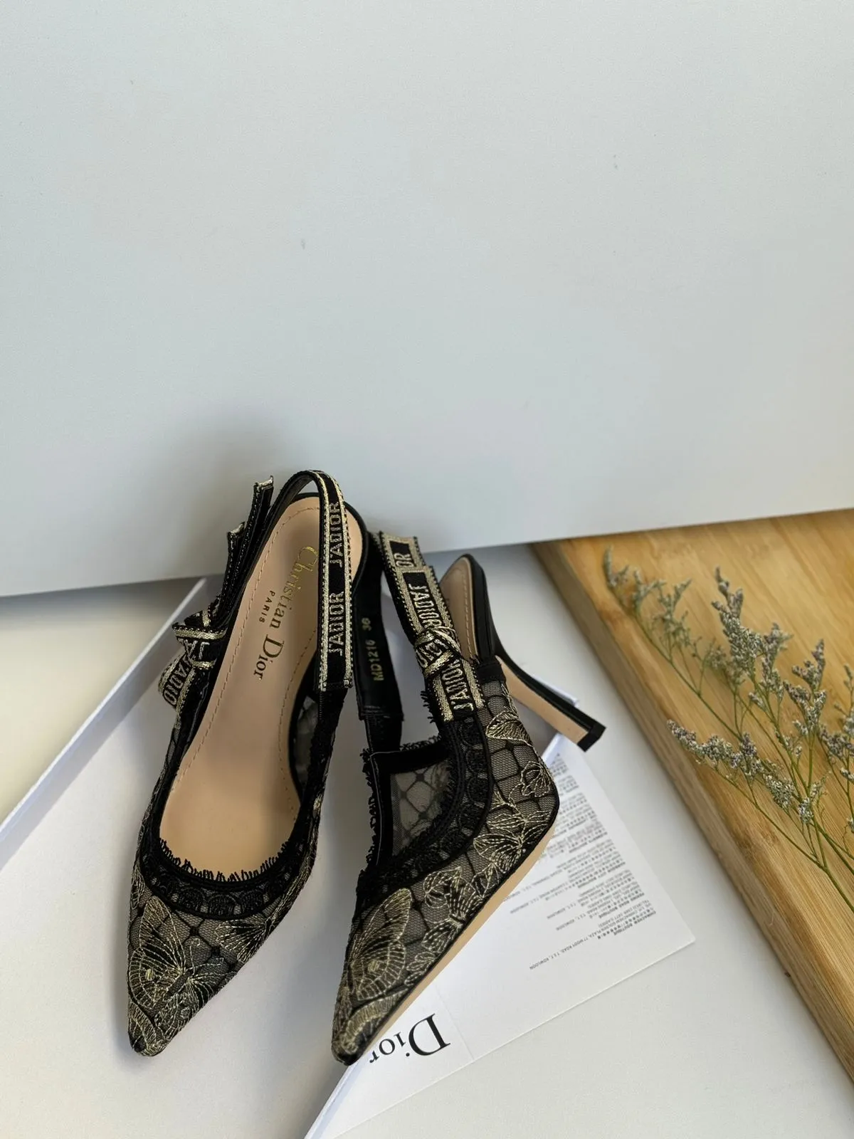 CD Black J'Adior Slingback Pump For Women