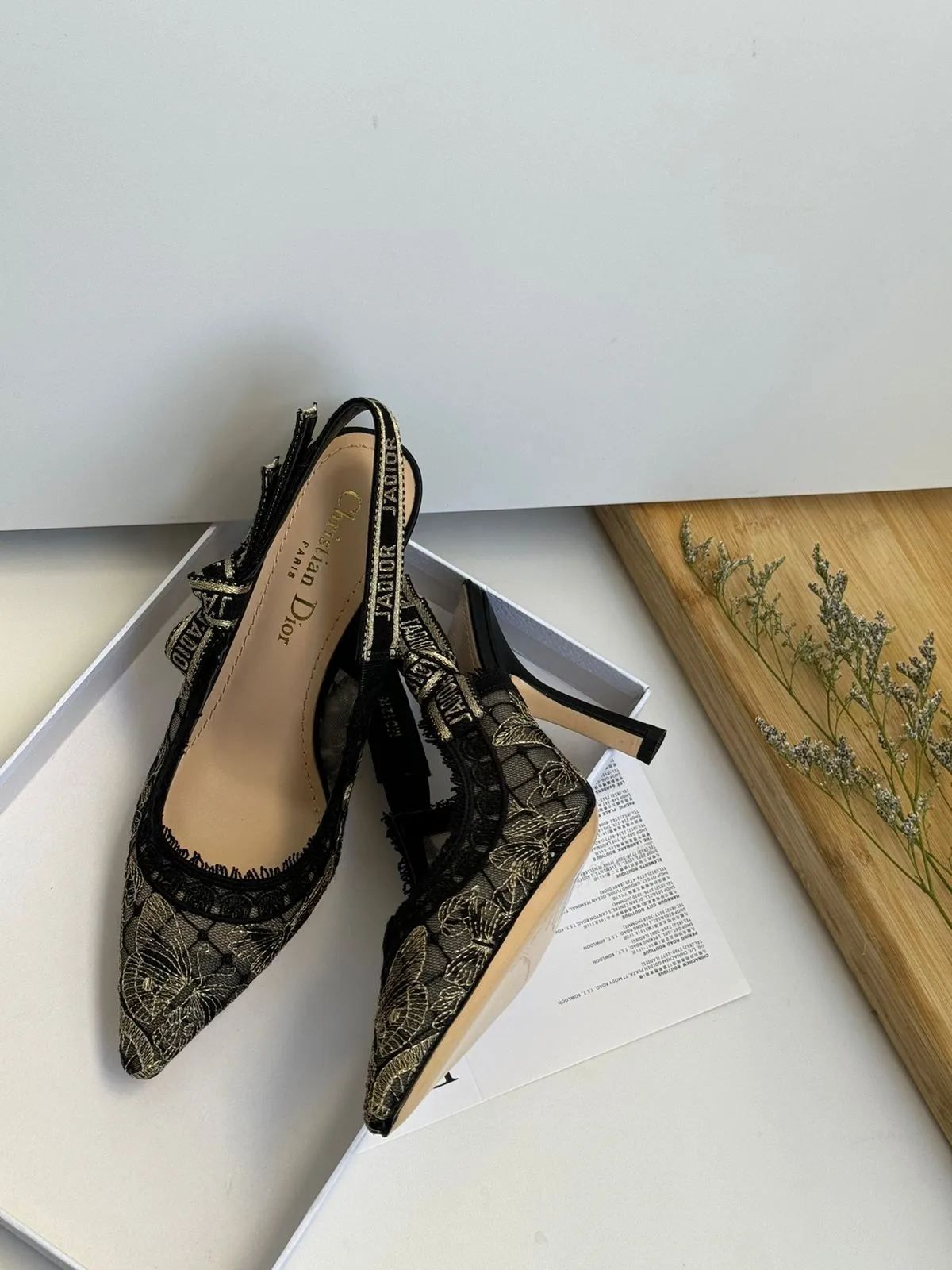 CD Black J'Adior Slingback Pump For Women