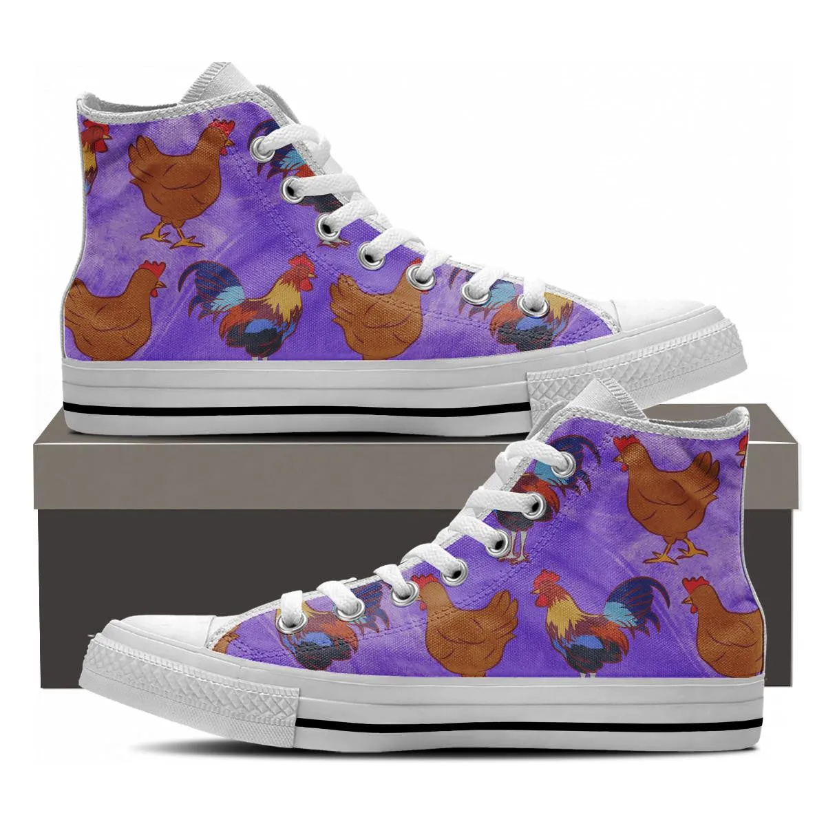 CHICKEN HIGHTOP SHOES
