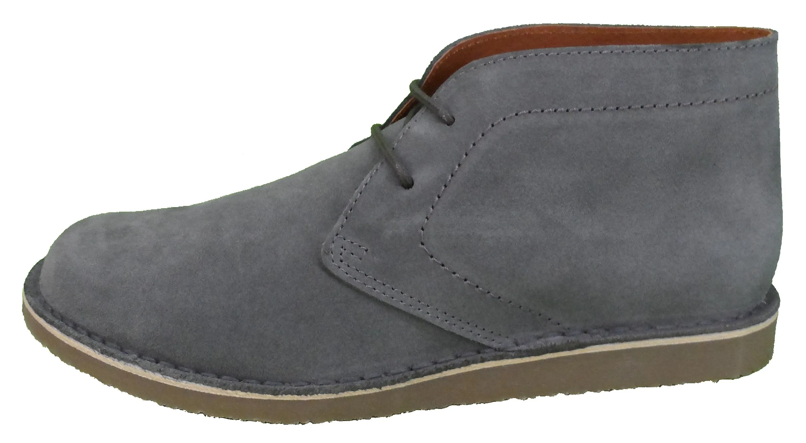 Delicious Junction Gary Crowley Moon Grey Desert Boots