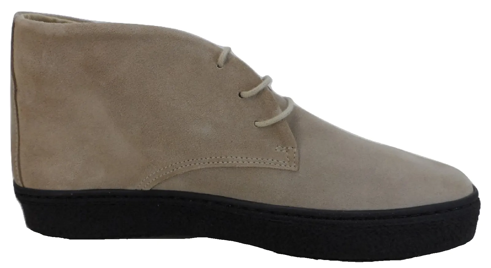 Delicious Junction Mens Beige Bullitt Suede Desert Boot