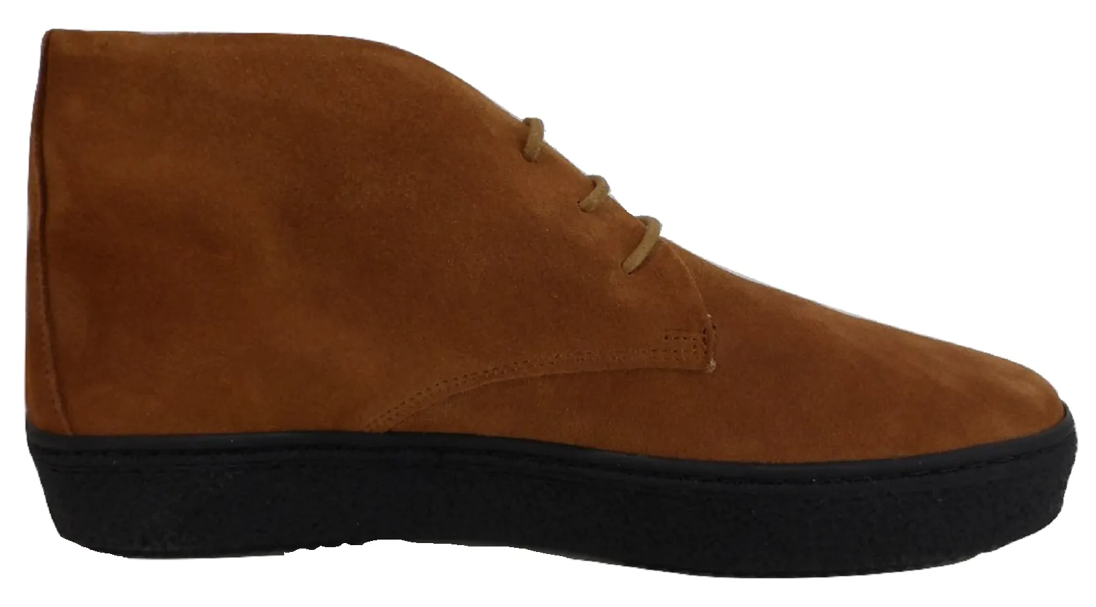 Delicious Junction Mens Ginger Tan Bullitt Suede Desert Boot
