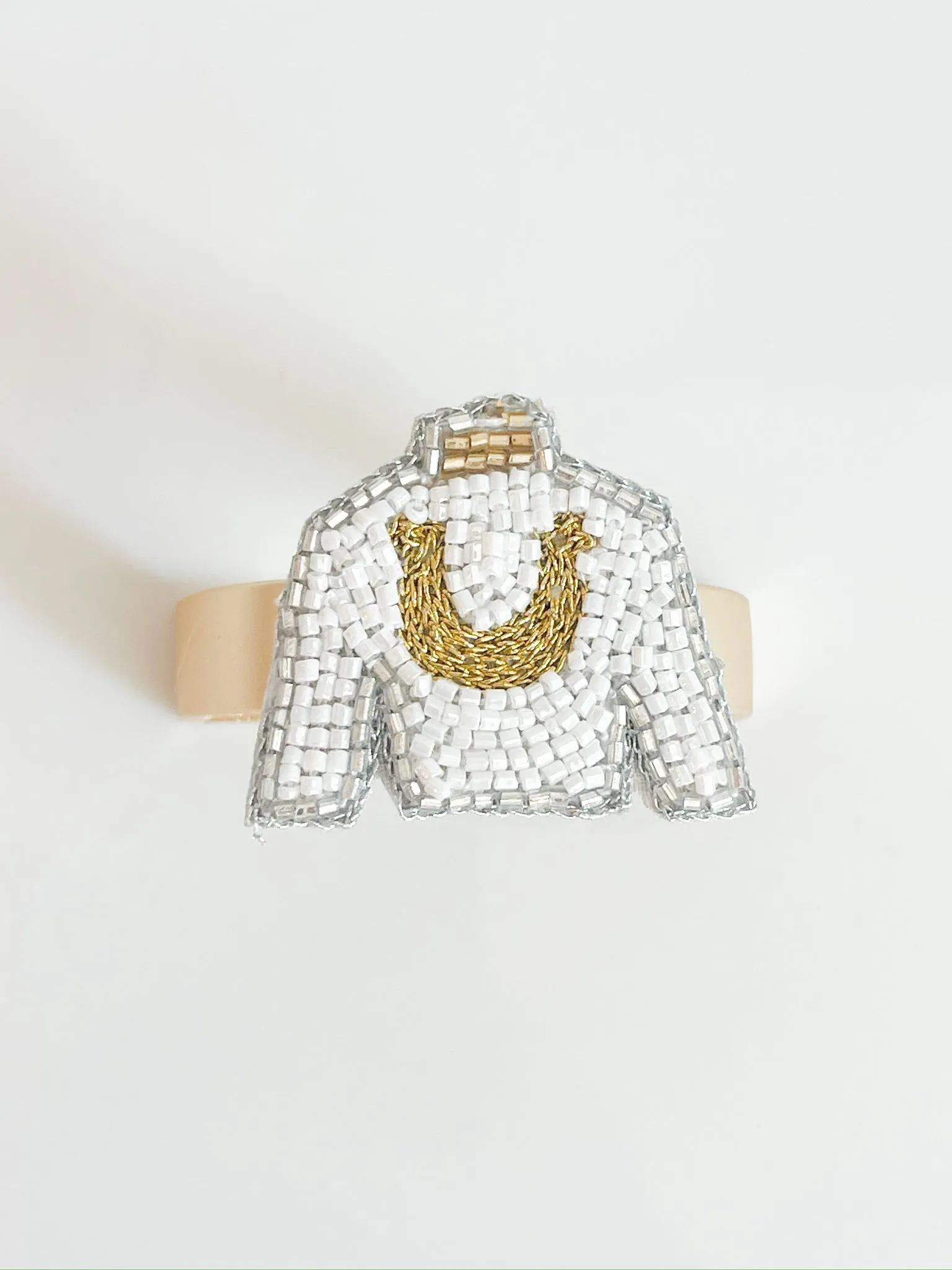 Derby Custom Beaded Napkin Rings