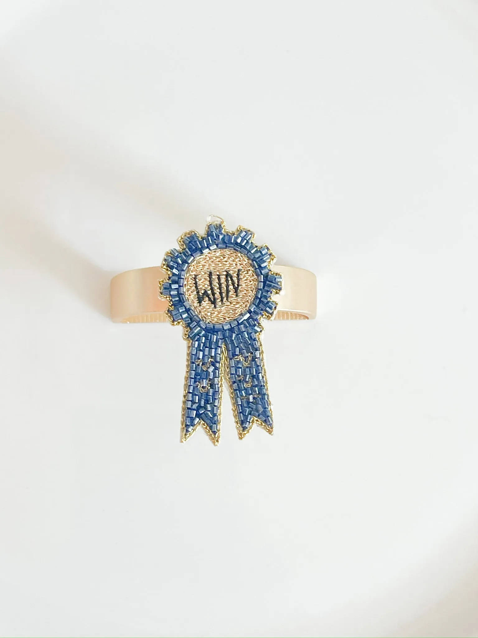 Derby Custom Beaded Napkin Rings