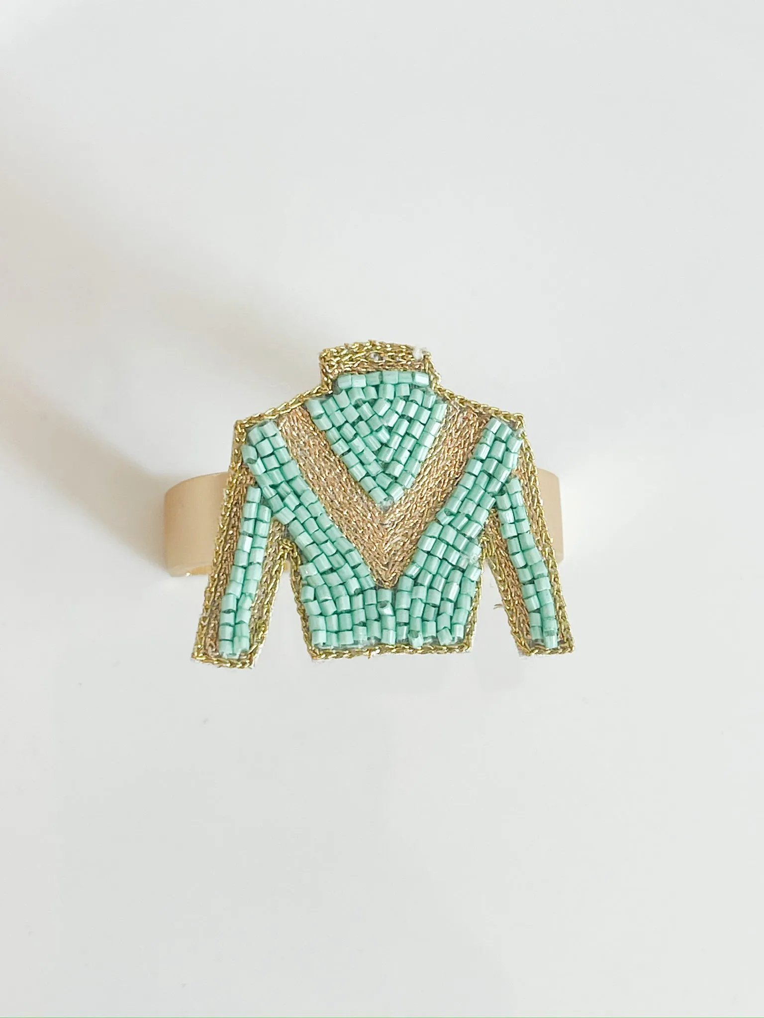 Derby Custom Beaded Napkin Rings