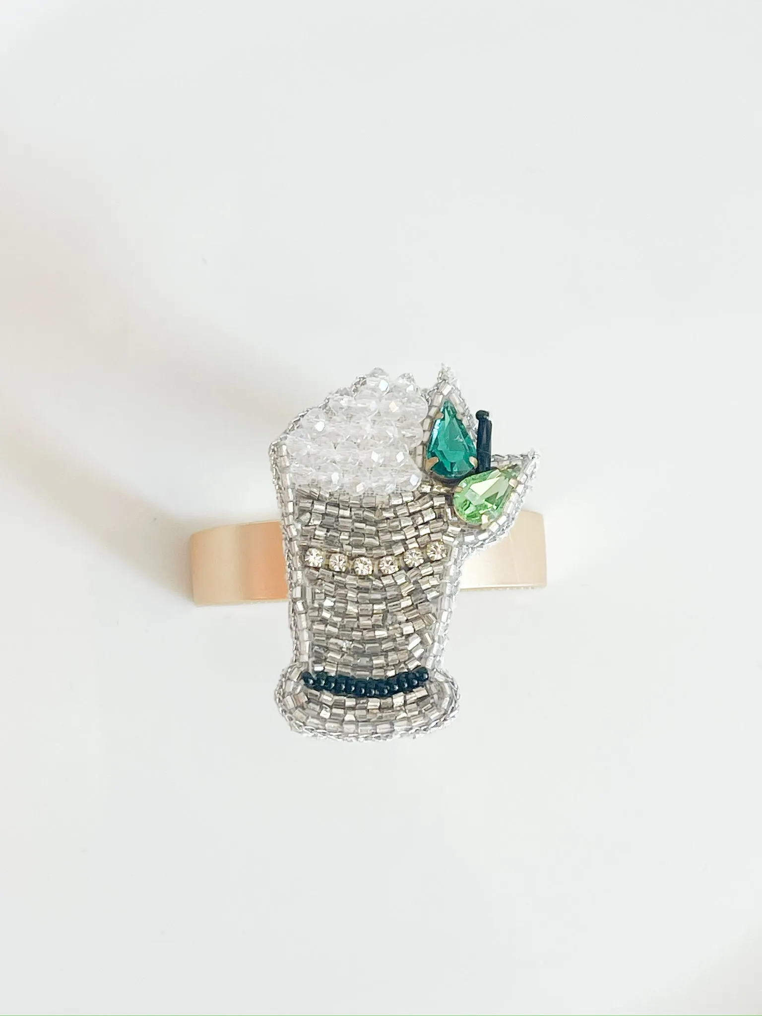Derby Custom Beaded Napkin Rings