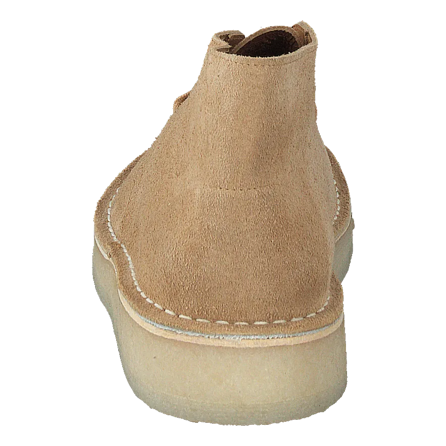 Desert Coal Light Tan Suede