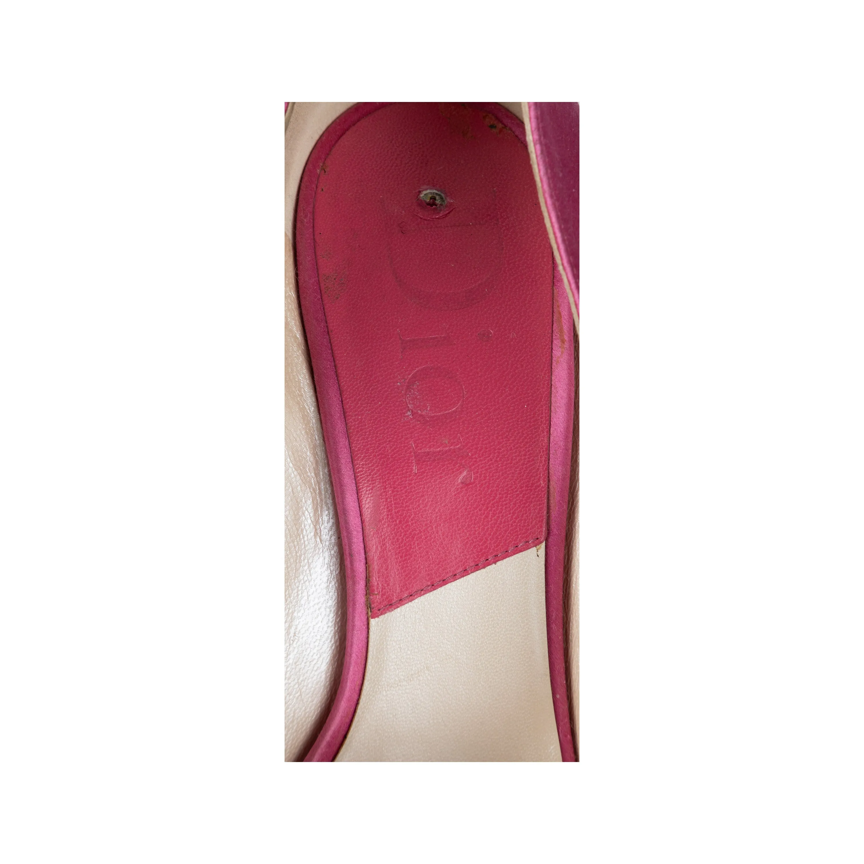 Dior Peep-Toe Pumps - '10s