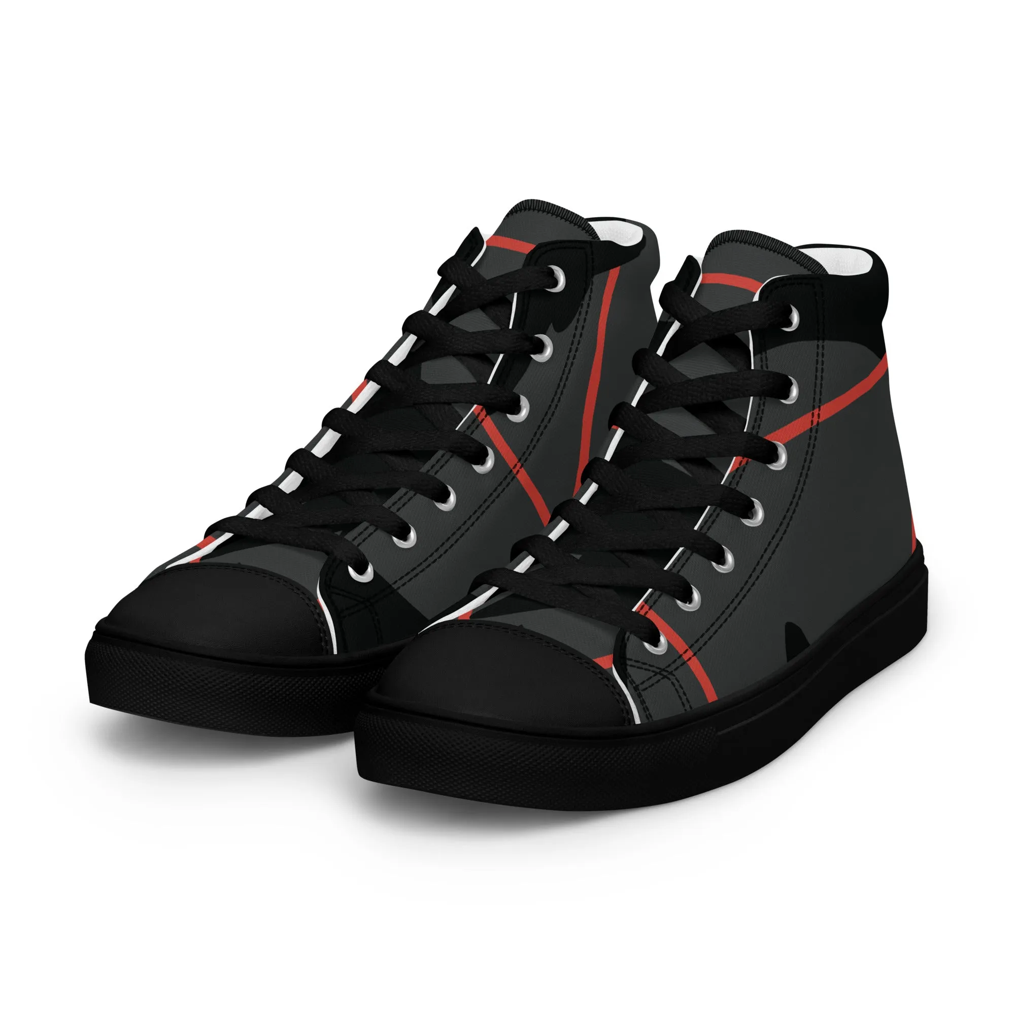 DREAM CHASER Men’s High Top Canvas Shoes