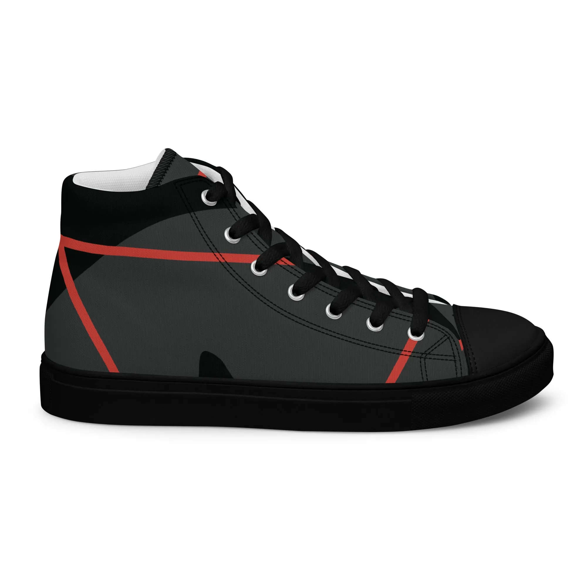 DREAM CHASER Men’s High Top Canvas Shoes