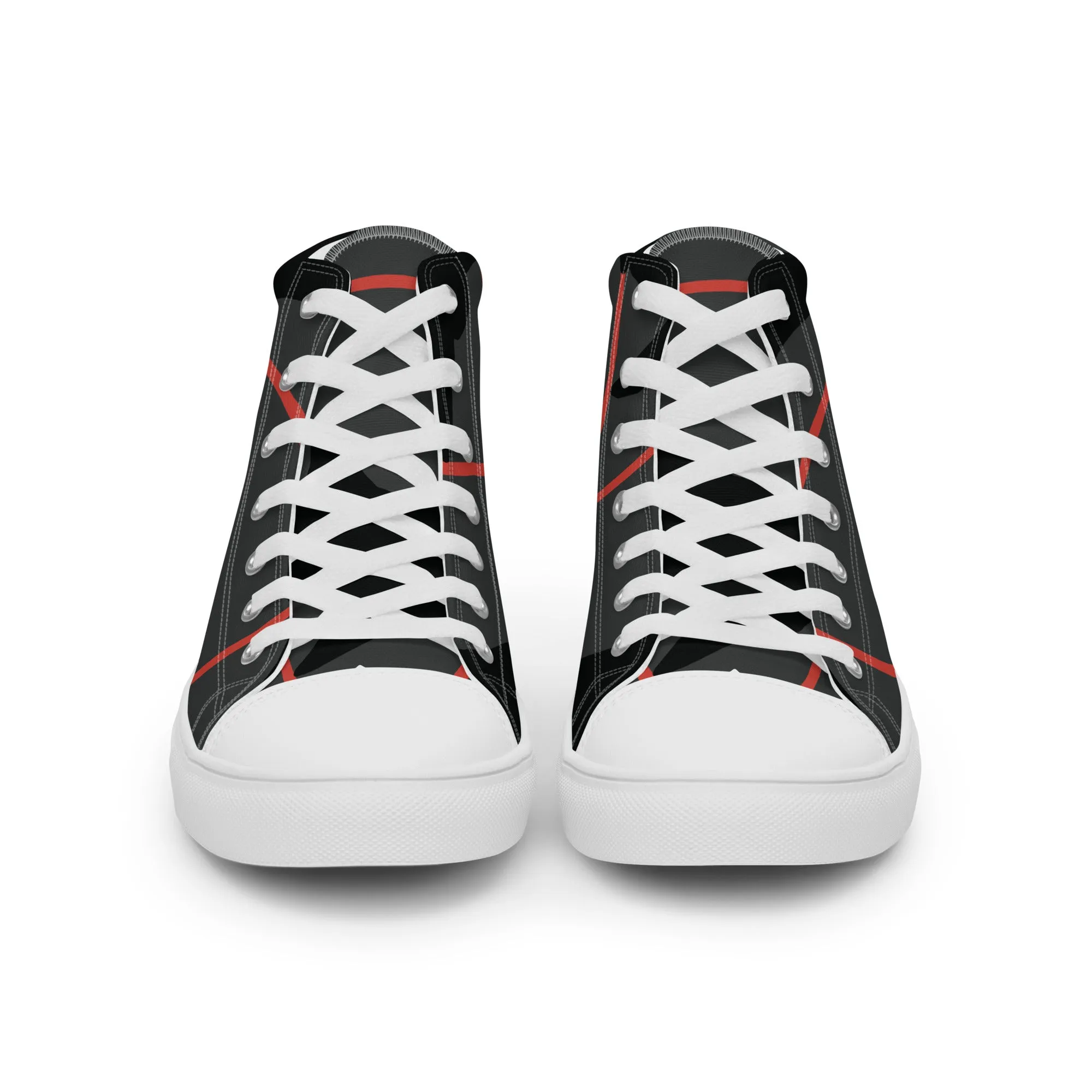 DREAM CHASER Men’s High Top Canvas Shoes