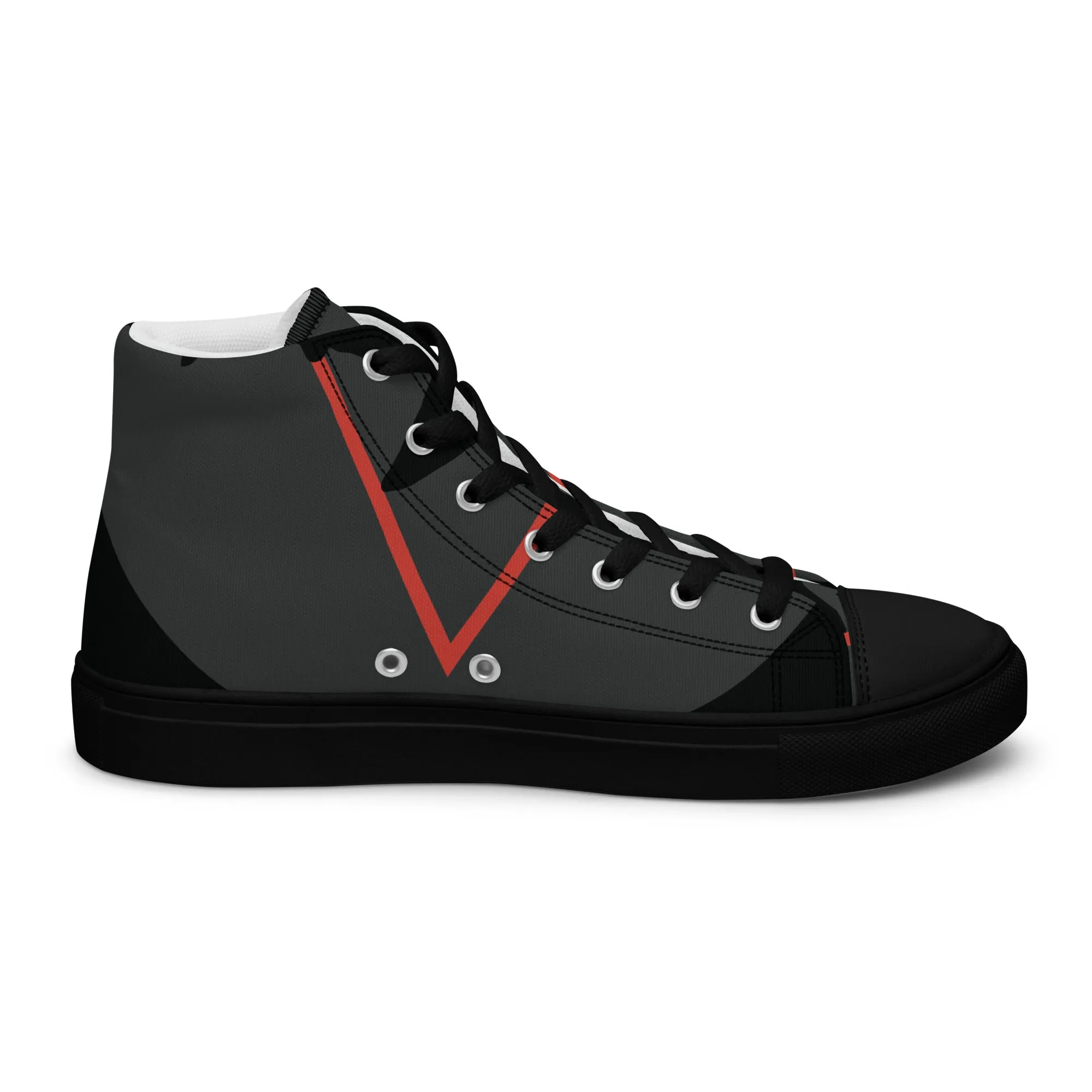 DREAM CHASER Men’s High Top Canvas Shoes