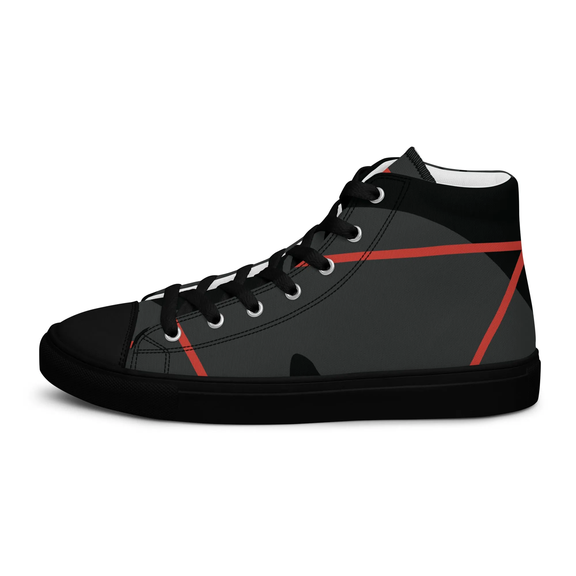 DREAM CHASER Men’s High Top Canvas Shoes