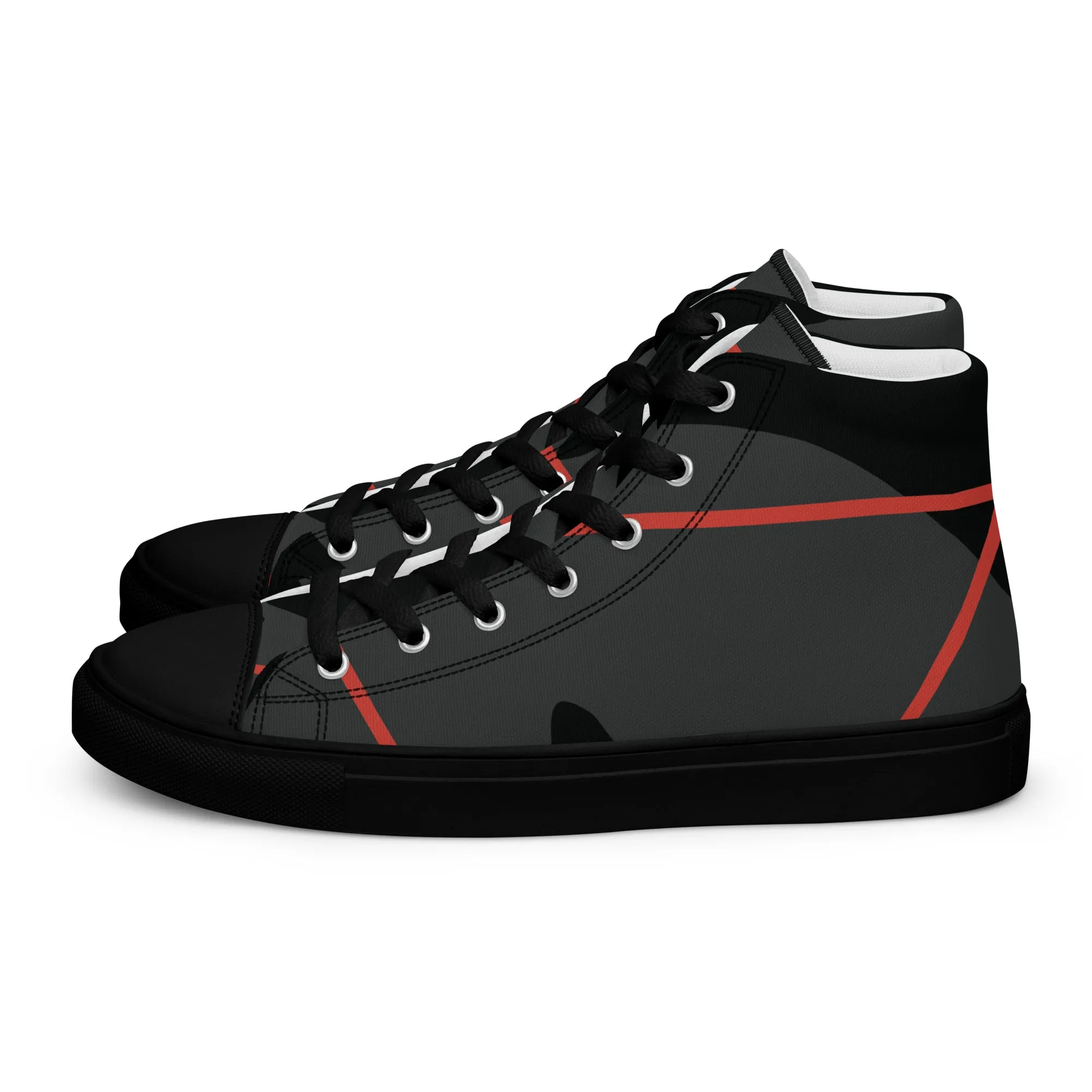 DREAM CHASER Men’s High Top Canvas Shoes