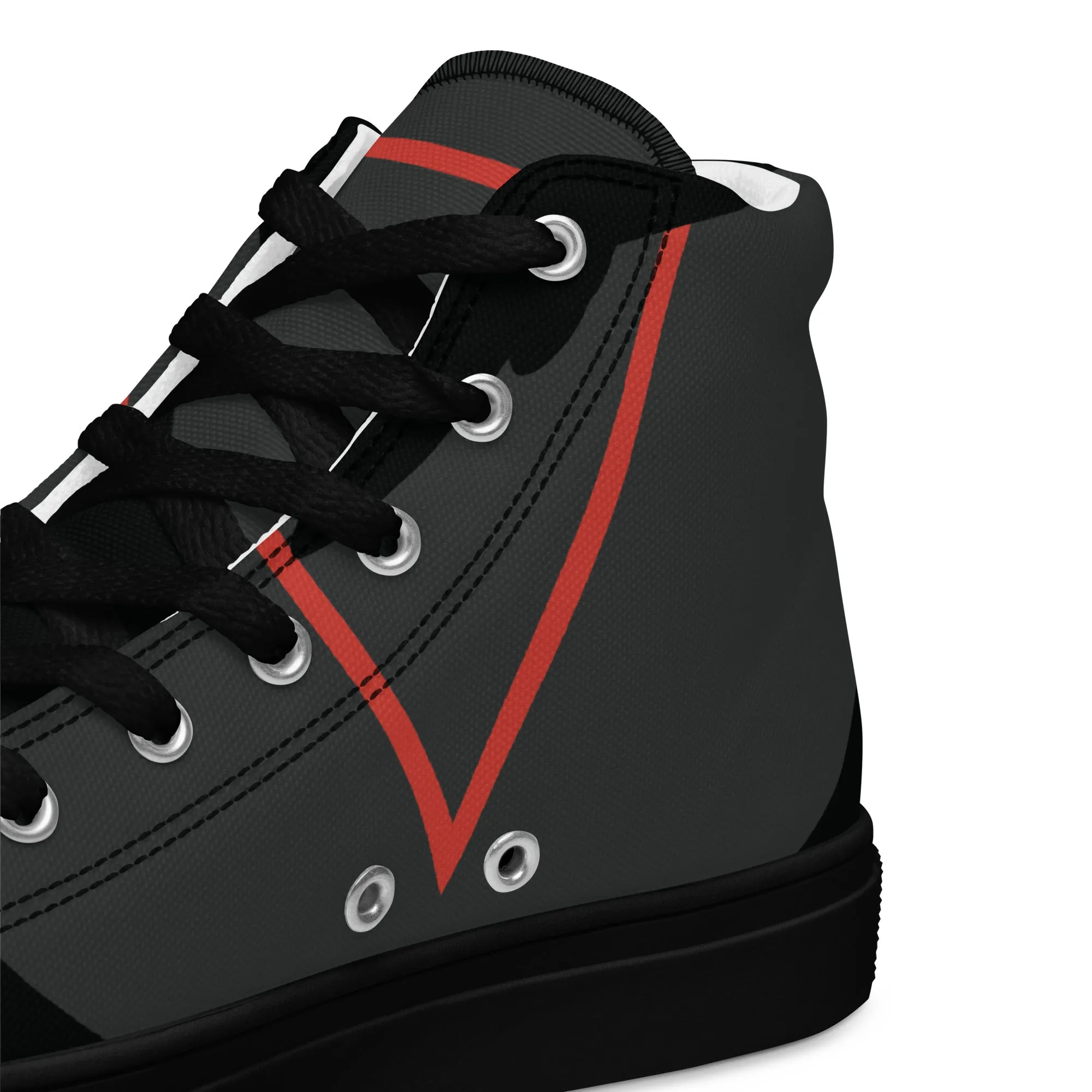 DREAM CHASER Men’s High Top Canvas Shoes