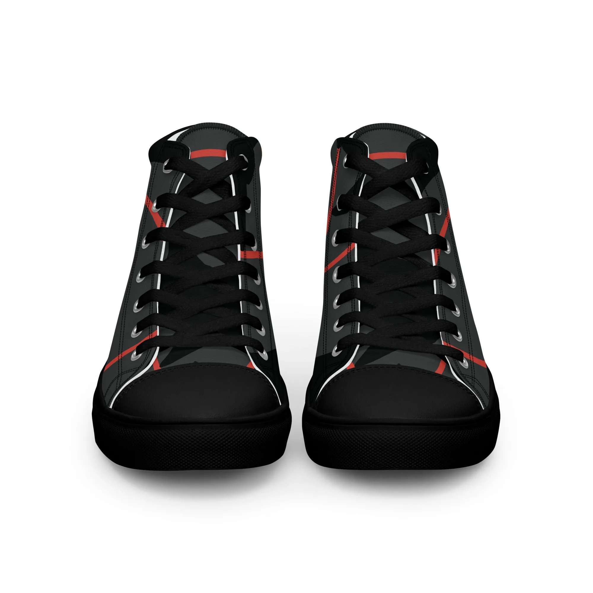 DREAM CHASER Men’s High Top Canvas Shoes