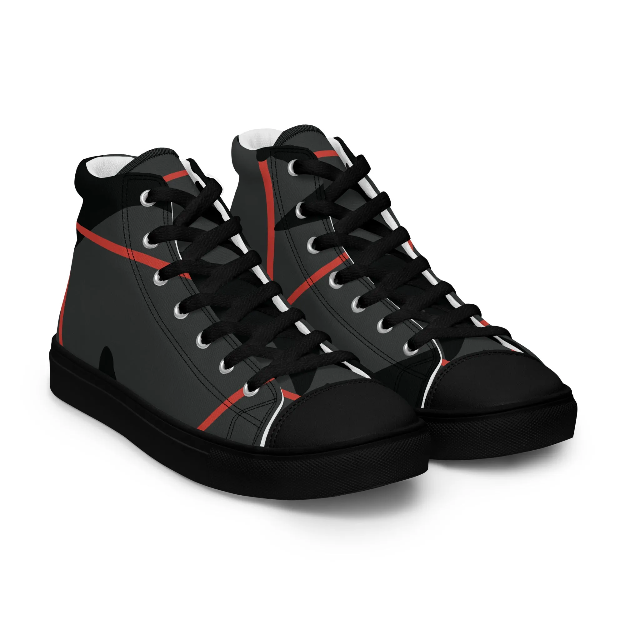 DREAM CHASER Men’s High Top Canvas Shoes