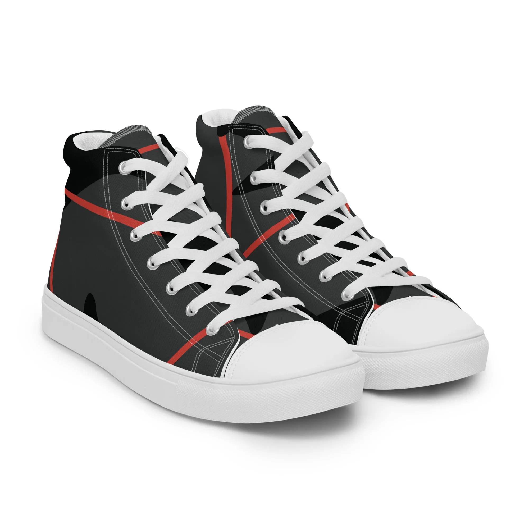 DREAM CHASER Men’s High Top Canvas Shoes