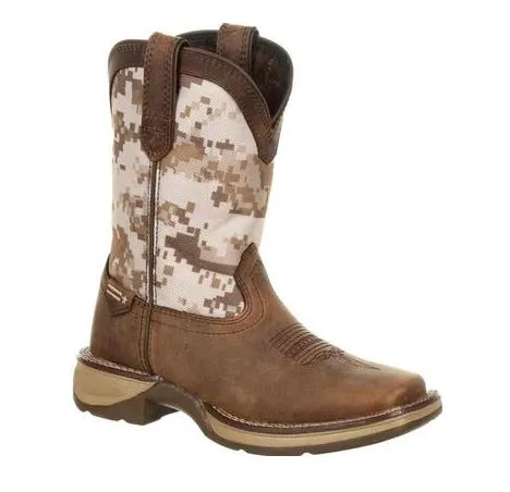 DURANGO LIL' REBEL LITTLE KIDS DESERT CAMO WESTERN BOOT STYLE DBT0208C